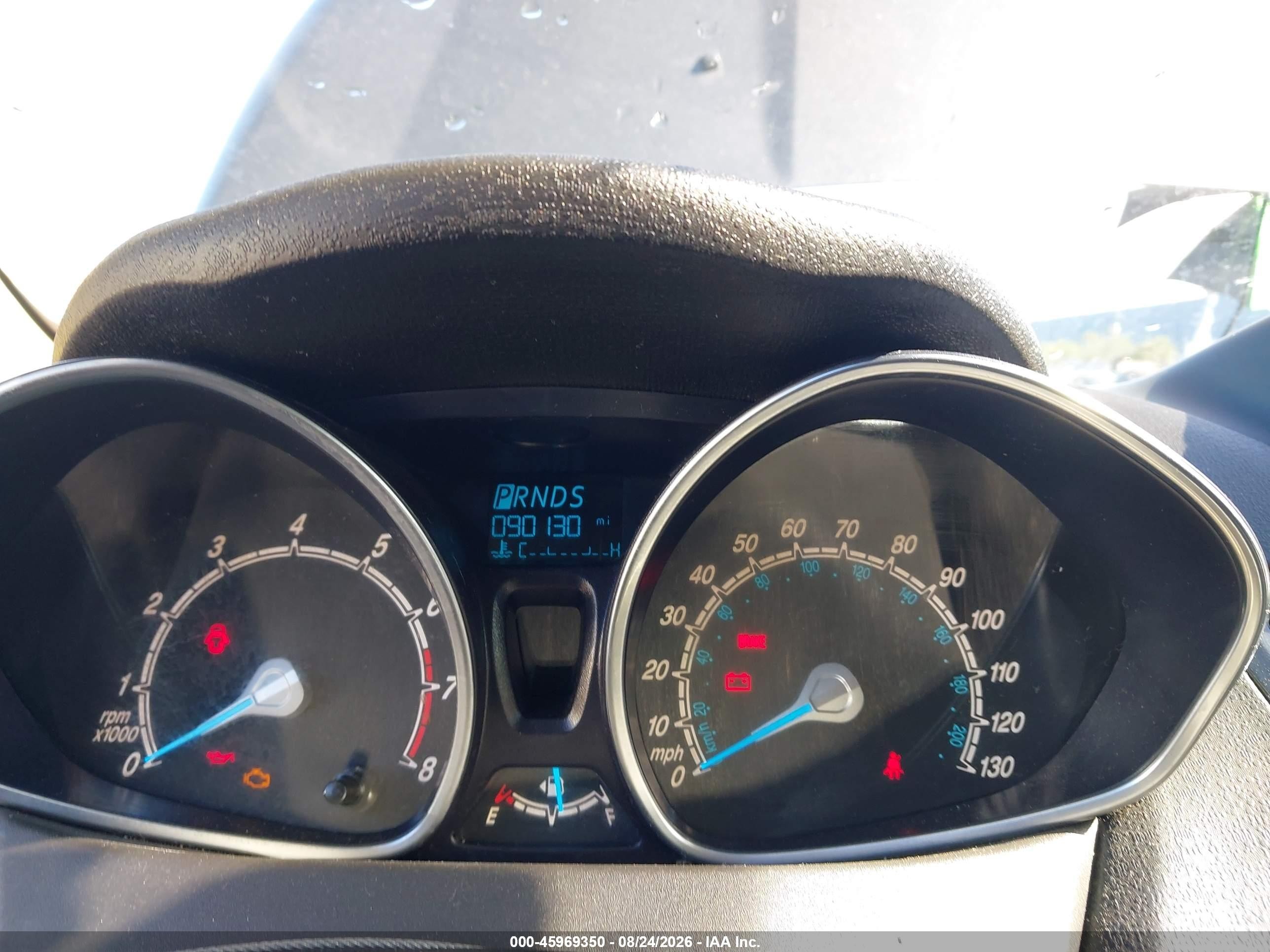 2015 Ford Fiesta Se Серый vin: 3FADP4BJ9FM159055