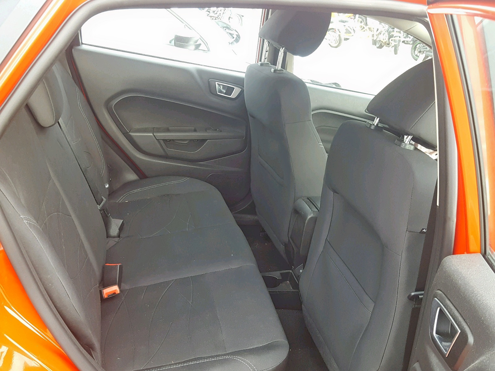 2015 Ford Fiesta Se Red vin: 3FADP4BJ9FM202406