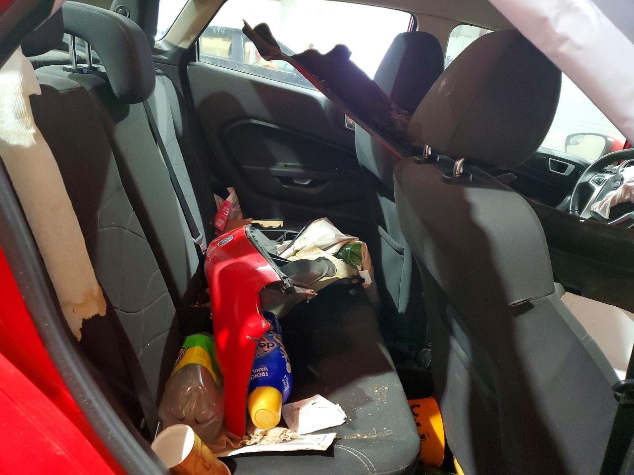 2015 Ford Fiesta Se Red vin: 3FADP4BJ9FM202406