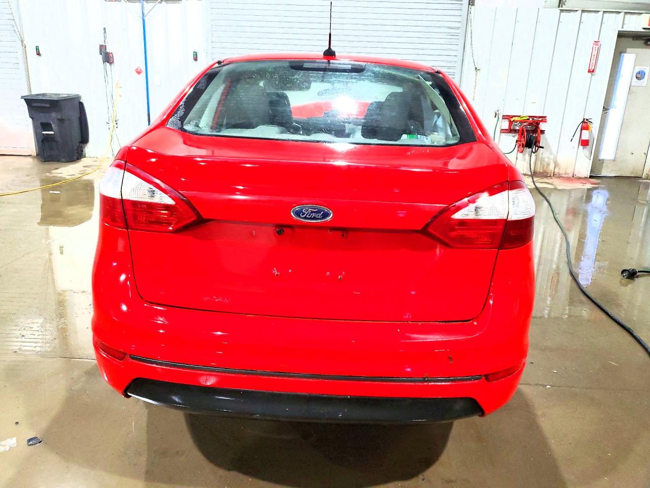 2015 Ford Fiesta Se Red vin: 3FADP4BJ9FM202406