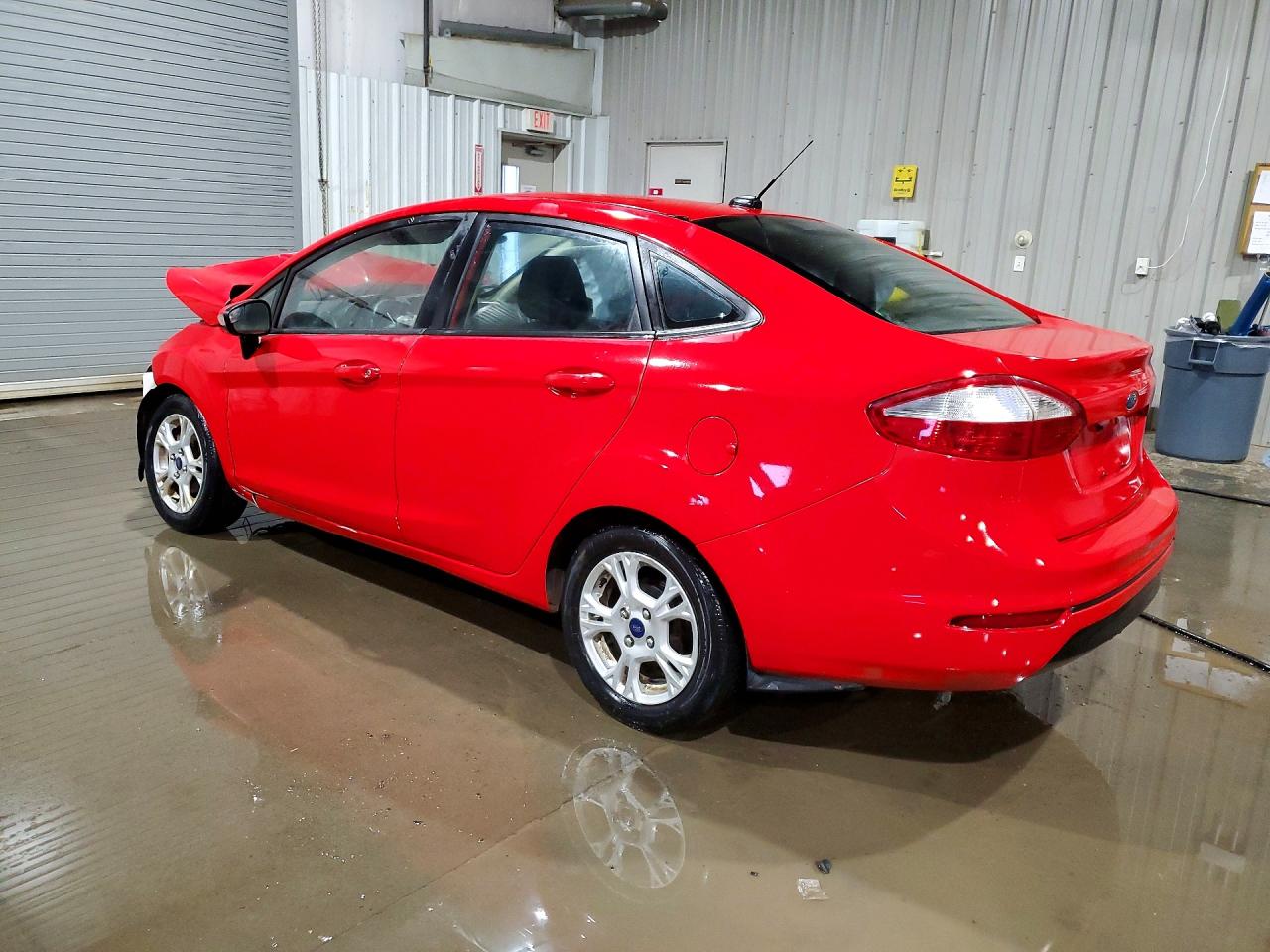 2015 Ford Fiesta Se Red vin: 3FADP4BJ9FM202406