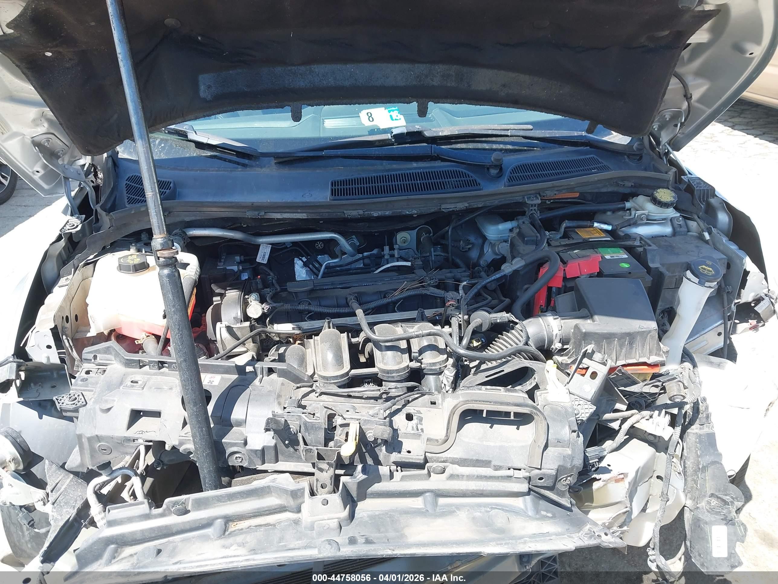 2015 Ford Fiesta Se Silver vin: 3FADP4BJ9FM223756