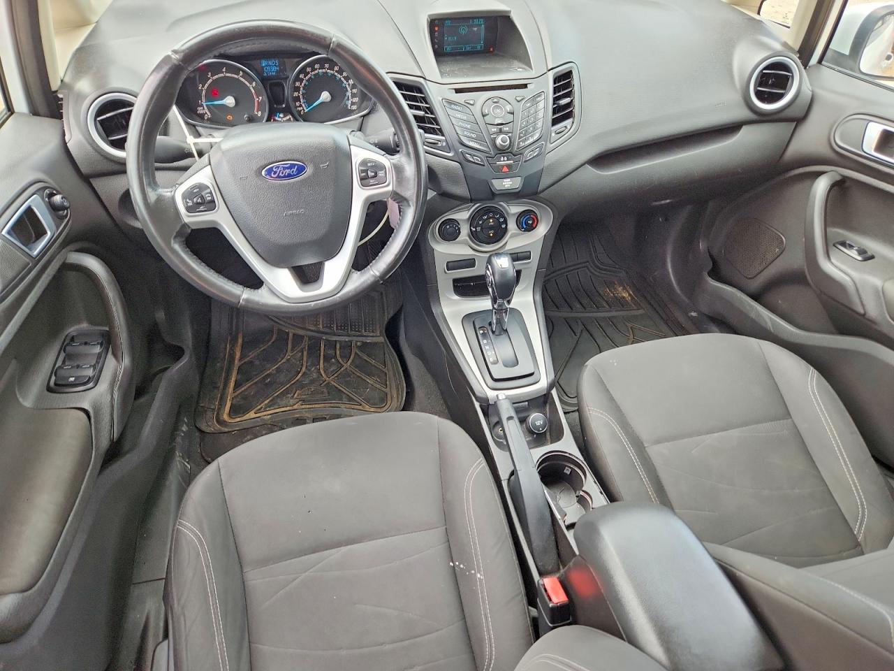 2016 Ford Fiesta Se White vin: 3FADP4BJ9GM107703