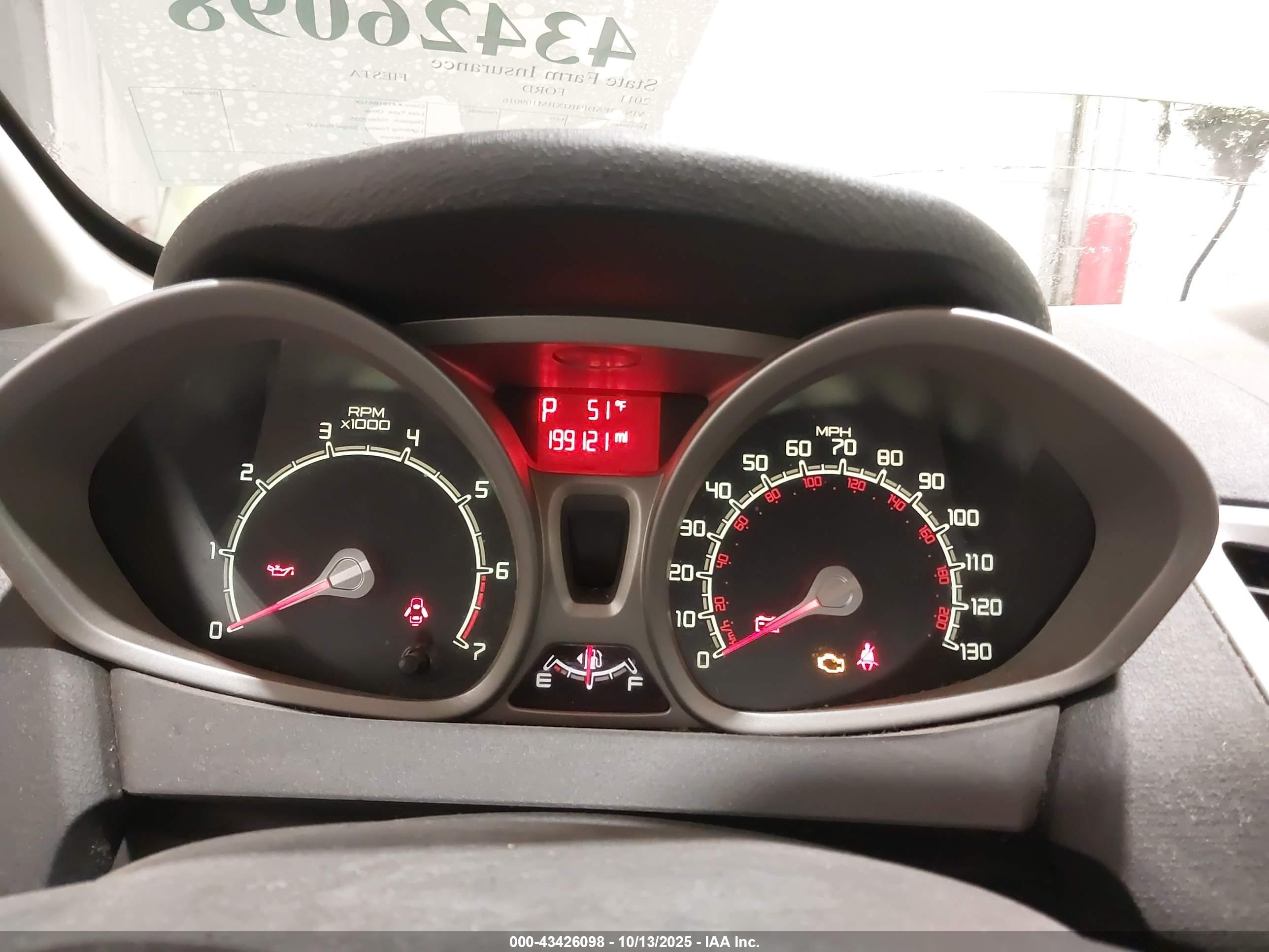 2011 Ford Fiesta Se Green vin: 3FADP4BJXBM109016