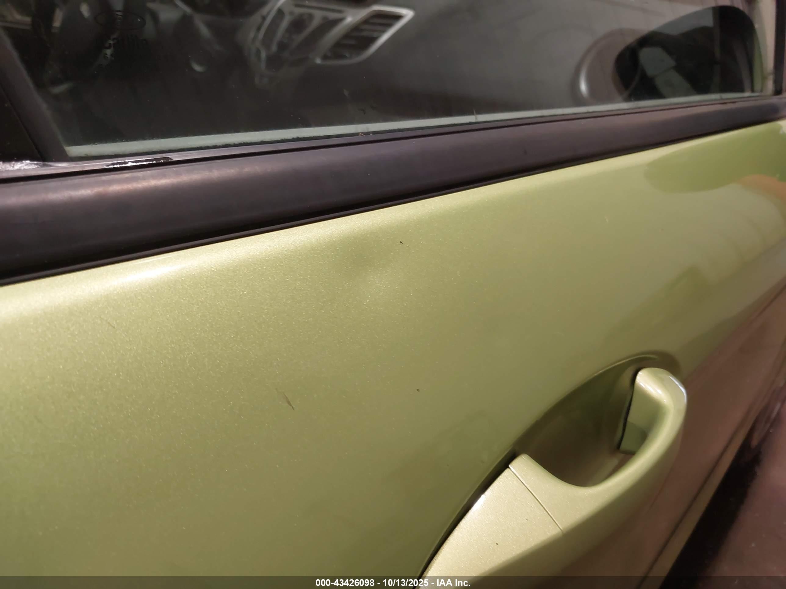 2011 Ford Fiesta Se Green vin: 3FADP4BJXBM109016
