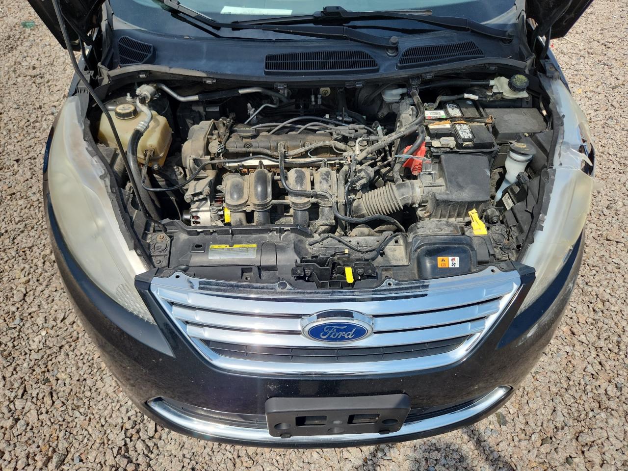 2012 Ford Fiesta Se Черный vin: 3FADP4BJXCM105002