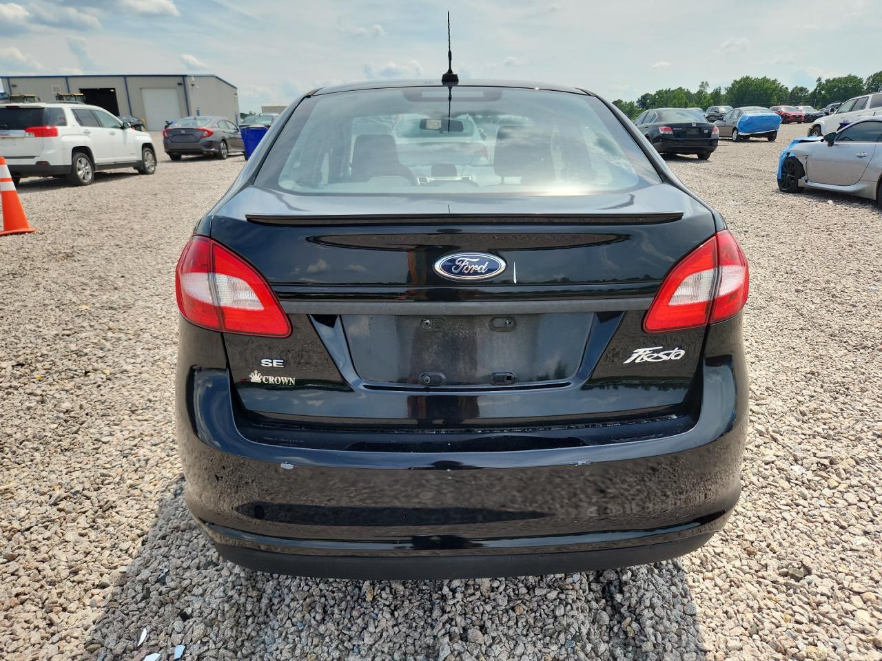 2012 Ford Fiesta Se Черный vin: 3FADP4BJXCM105002
