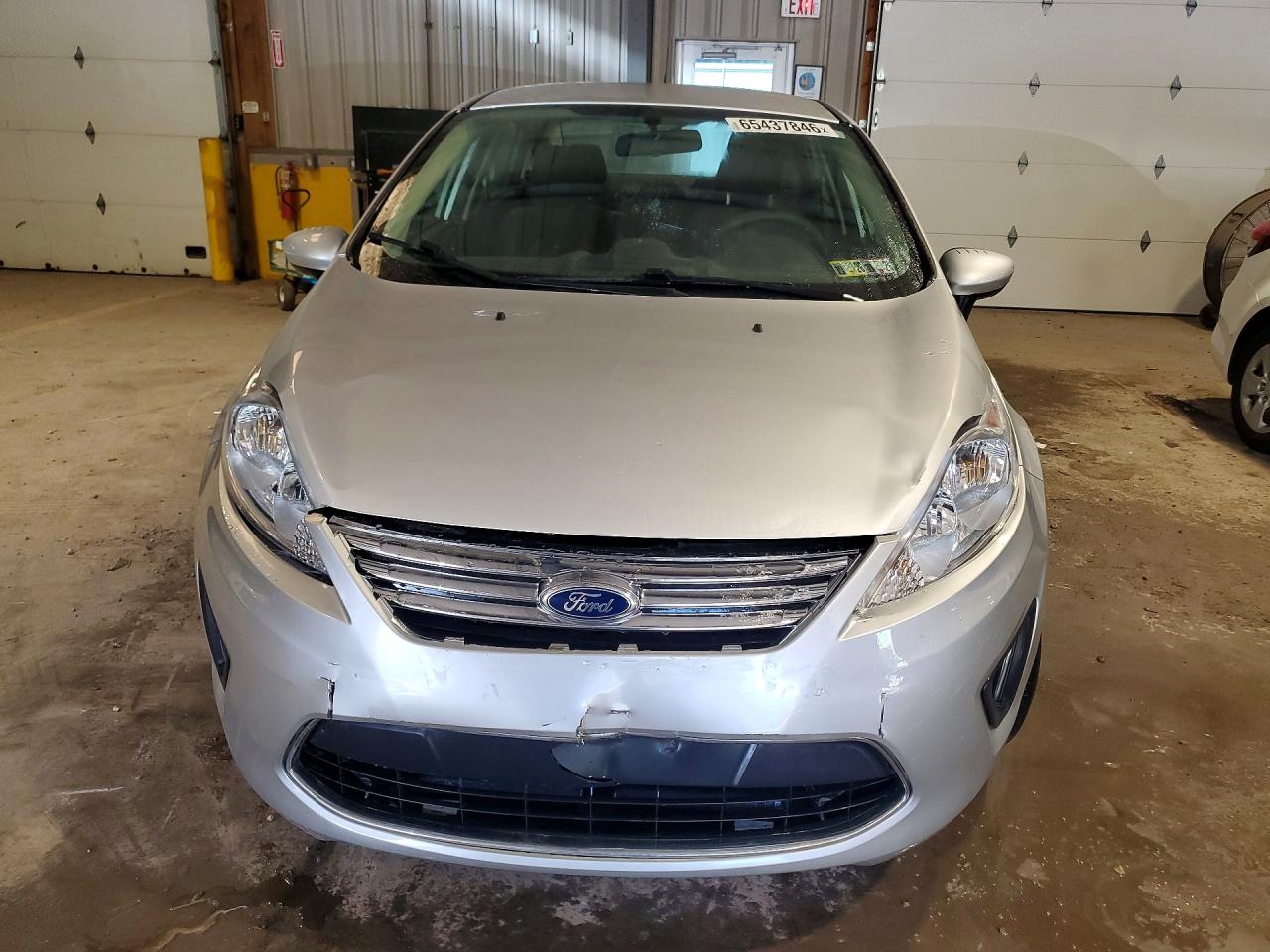 2012 Ford Fiesta Se Silver vin: 3FADP4BJXCM170254