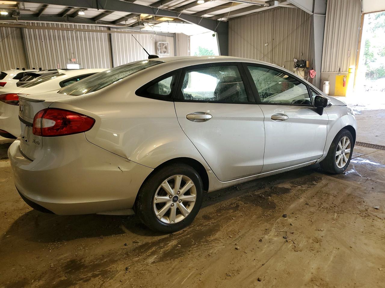 2012 Ford Fiesta Se Silver vin: 3FADP4BJXCM170254