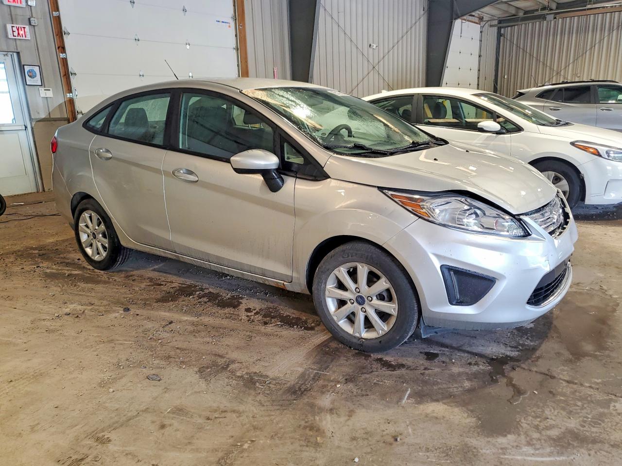 2012 Ford Fiesta Se Silver vin: 3FADP4BJXCM170254