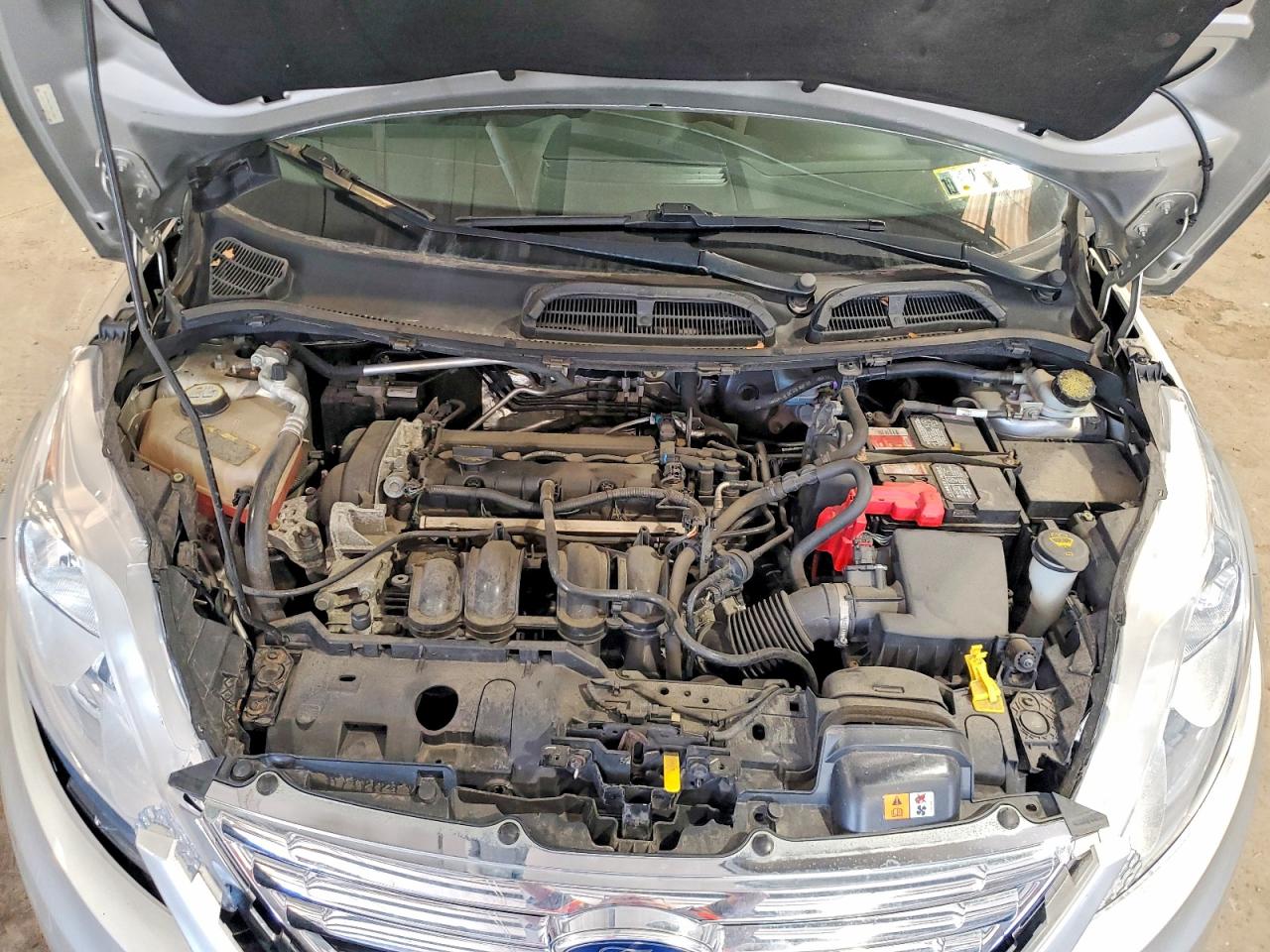 2012 Ford Fiesta Se Silver vin: 3FADP4BJXCM170254