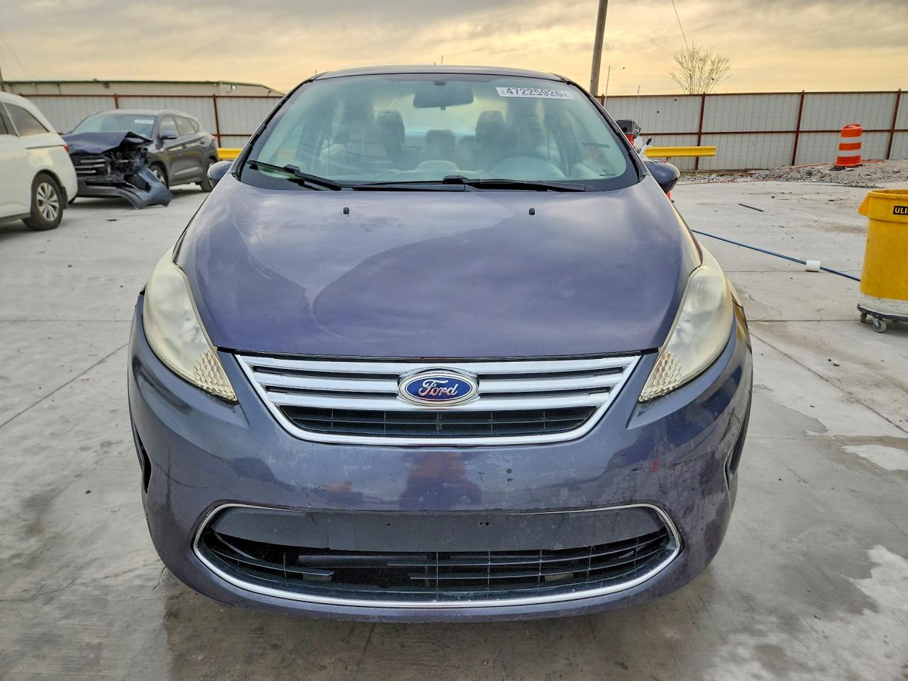 2012 Ford Fiesta Se Серый vin: 3FADP4BJXCM175695