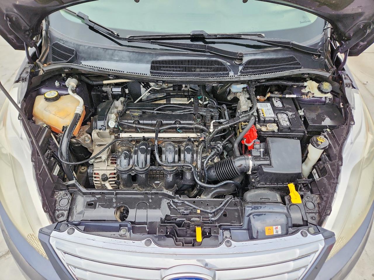 2012 Ford Fiesta Se Серый vin: 3FADP4BJXCM175695