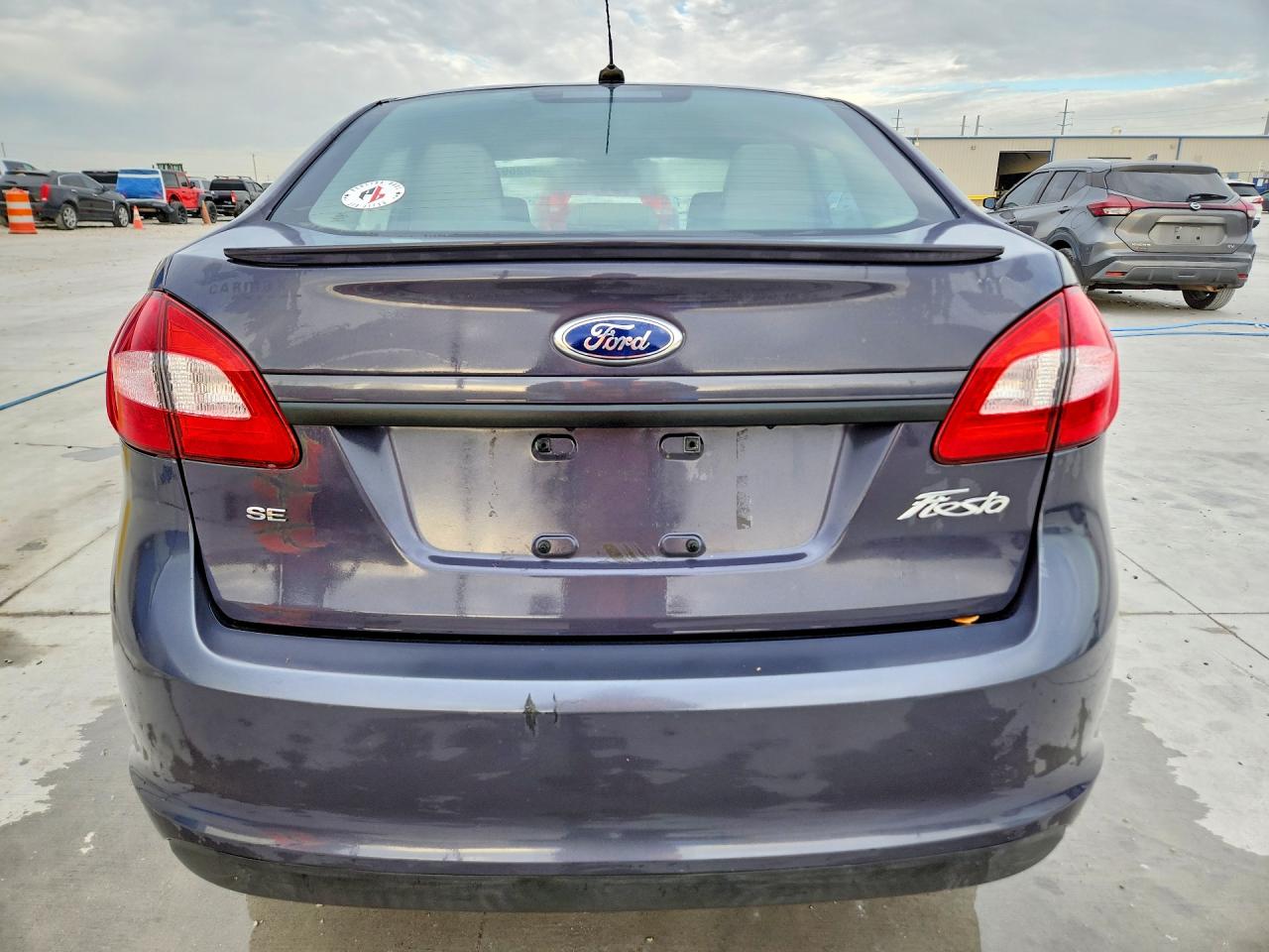 2012 Ford Fiesta Se Серый vin: 3FADP4BJXCM175695