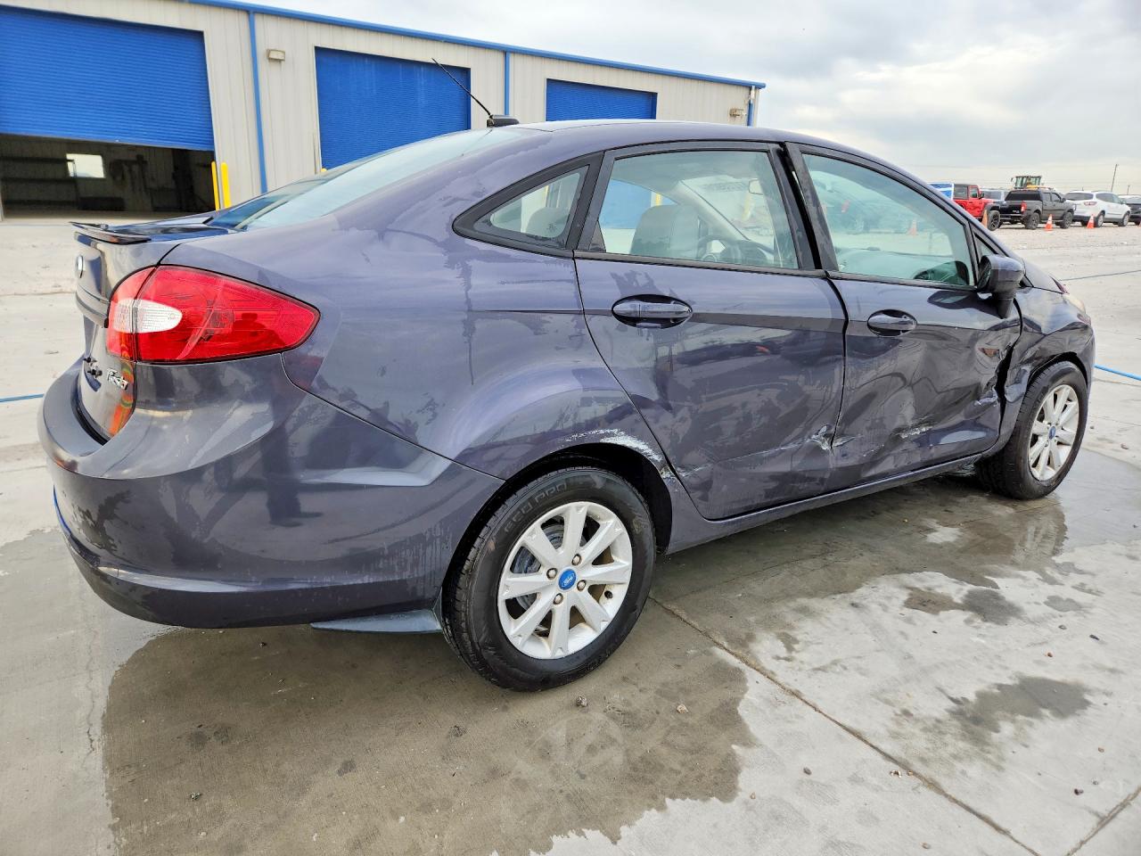 2012 Ford Fiesta Se Серый vin: 3FADP4BJXCM175695