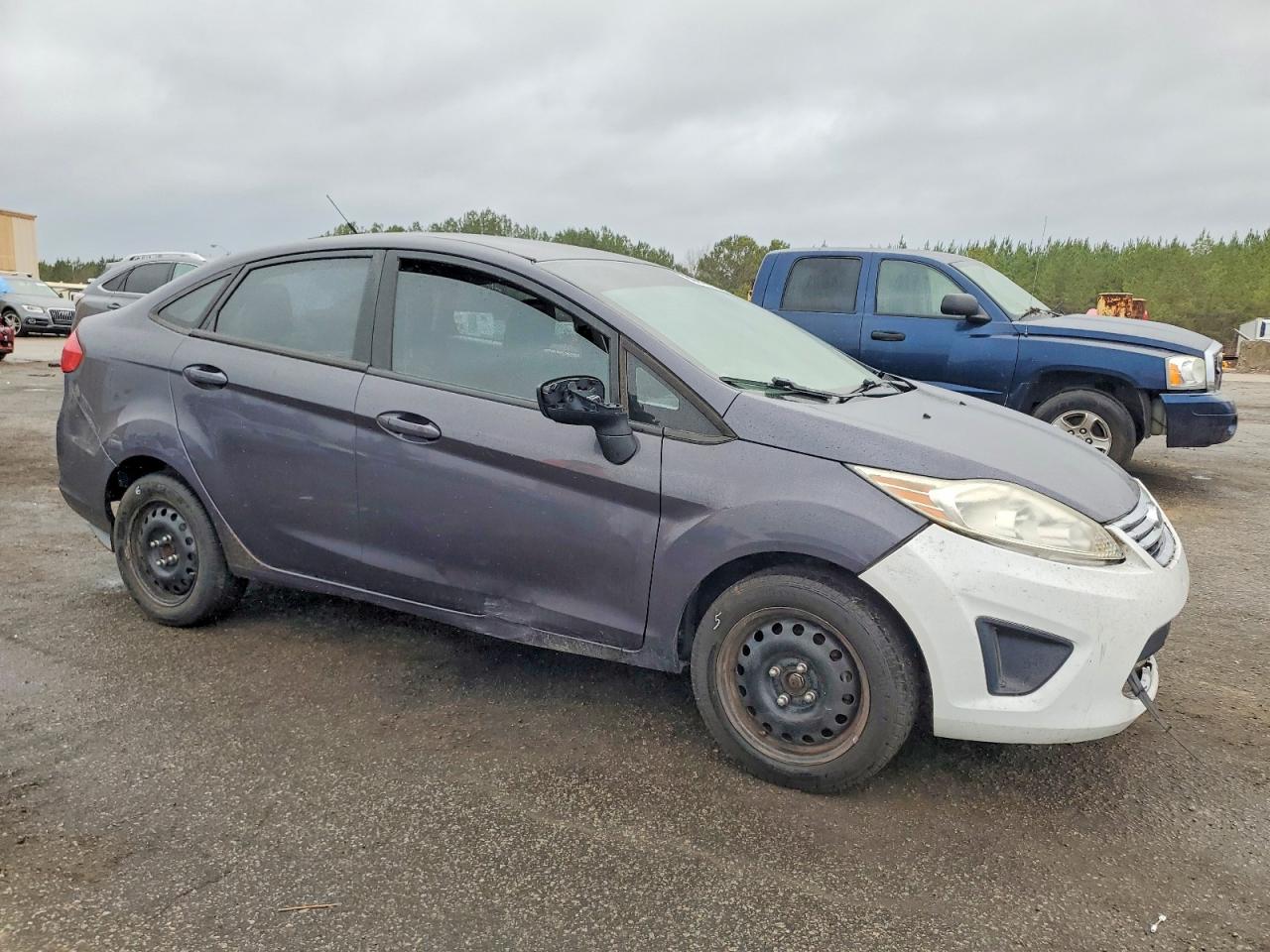 2012 Ford Fiesta Se Gray vin: 3FADP4BJXCM180265