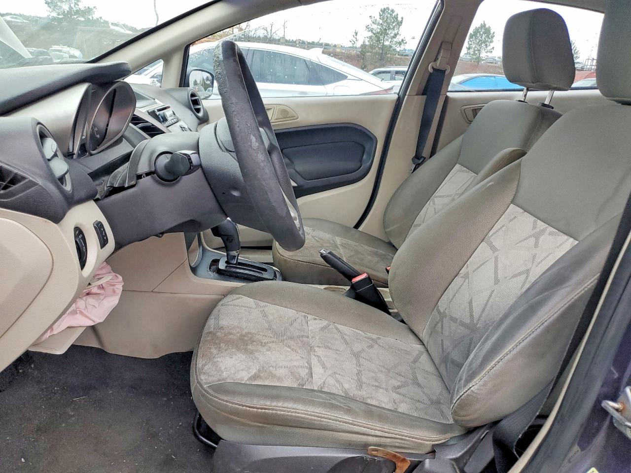 2012 Ford Fiesta Se Gray vin: 3FADP4BJXCM180265