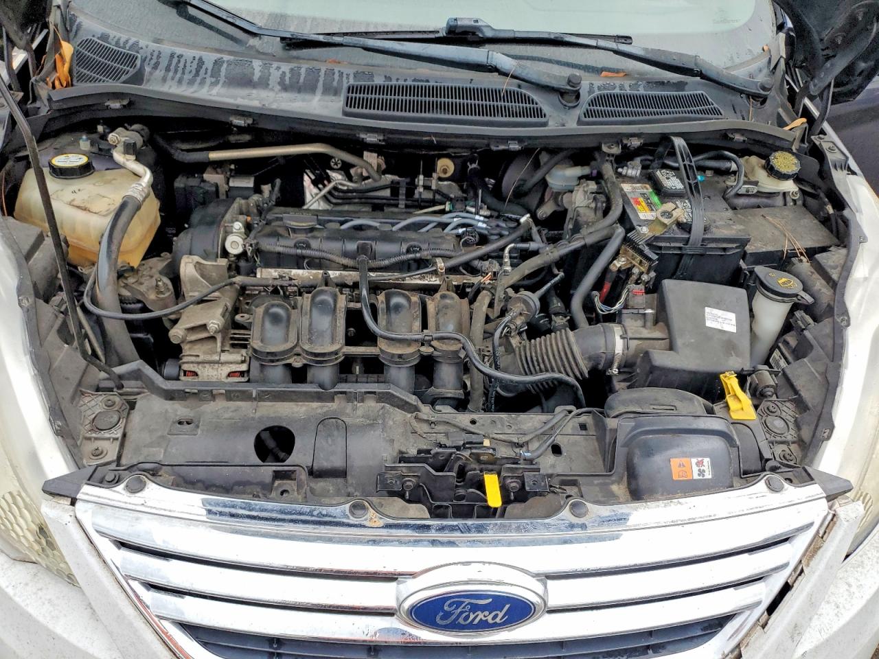2012 Ford Fiesta Se Gray vin: 3FADP4BJXCM180265