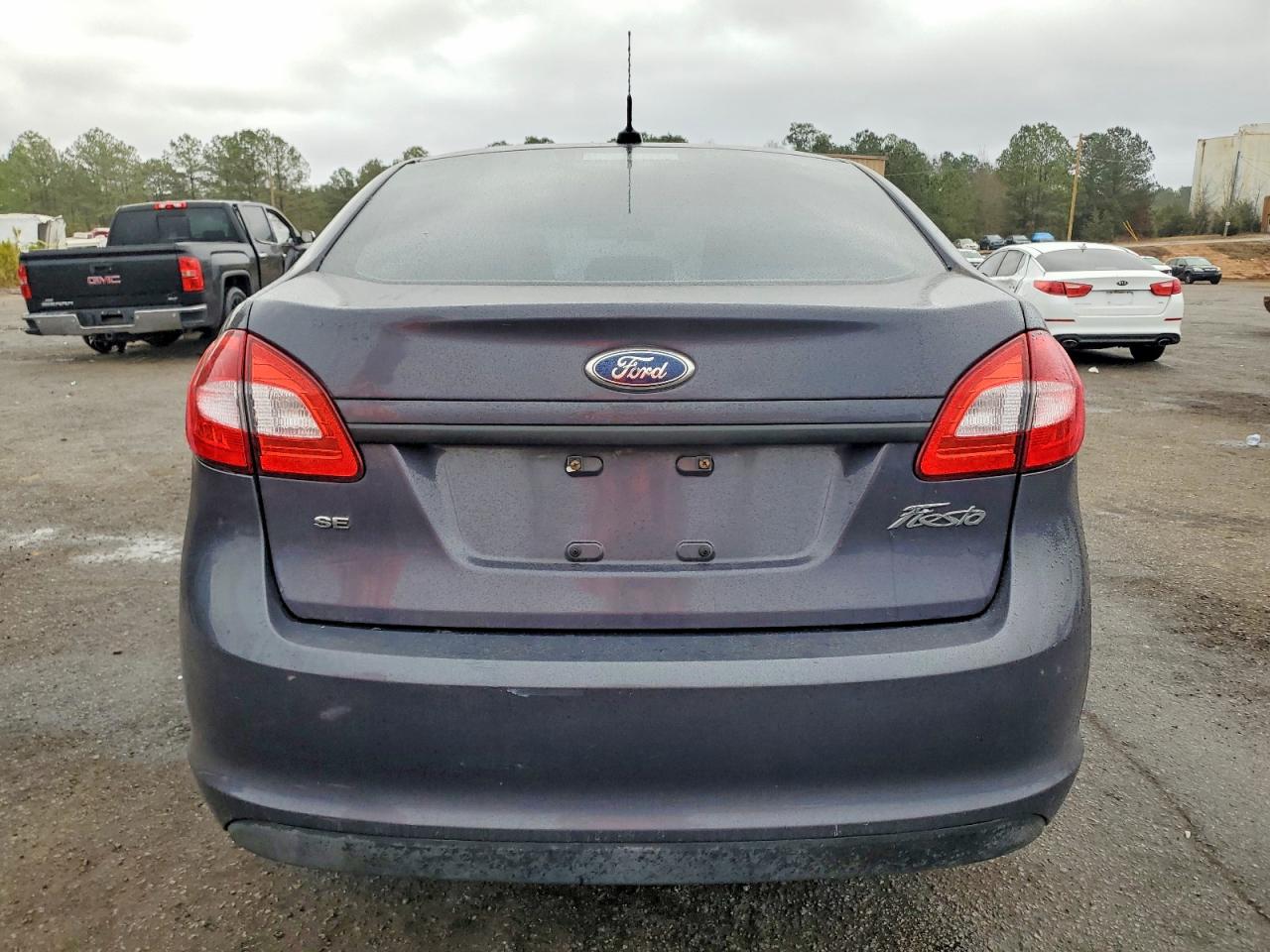 2012 Ford Fiesta Se Gray vin: 3FADP4BJXCM180265
