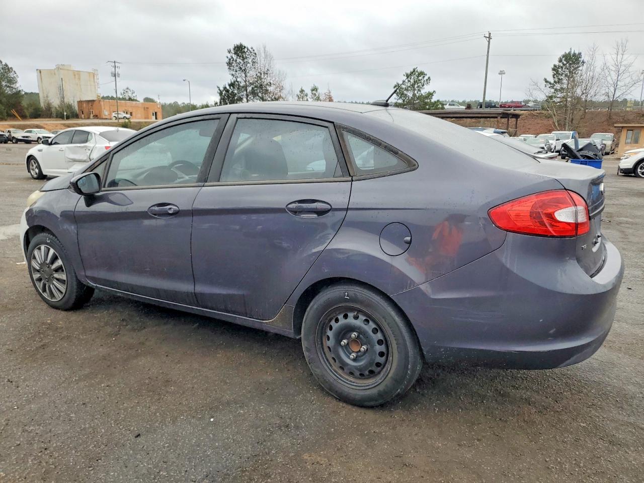 2012 Ford Fiesta Se Gray vin: 3FADP4BJXCM180265