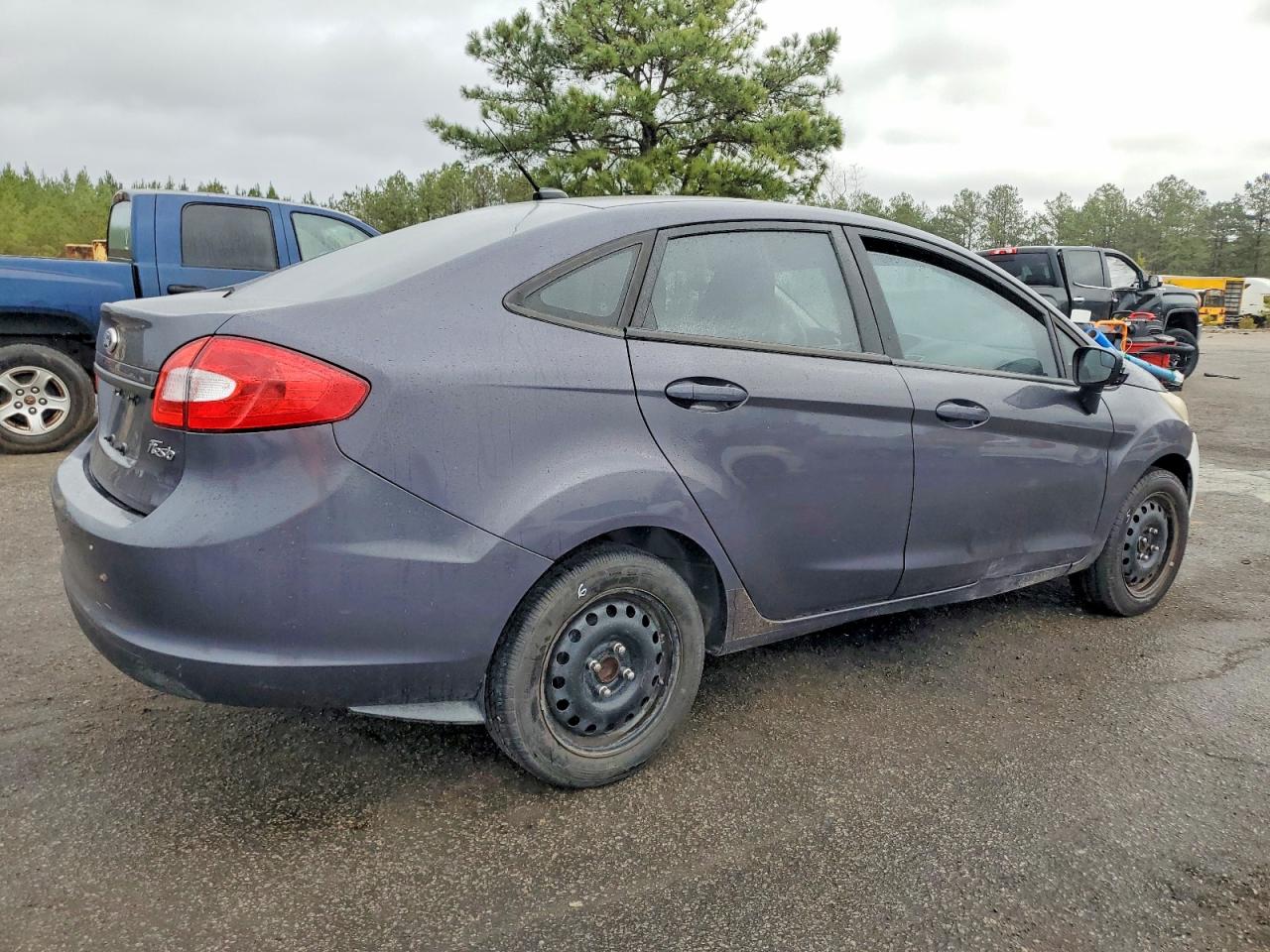 2012 Ford Fiesta Se Gray vin: 3FADP4BJXCM180265