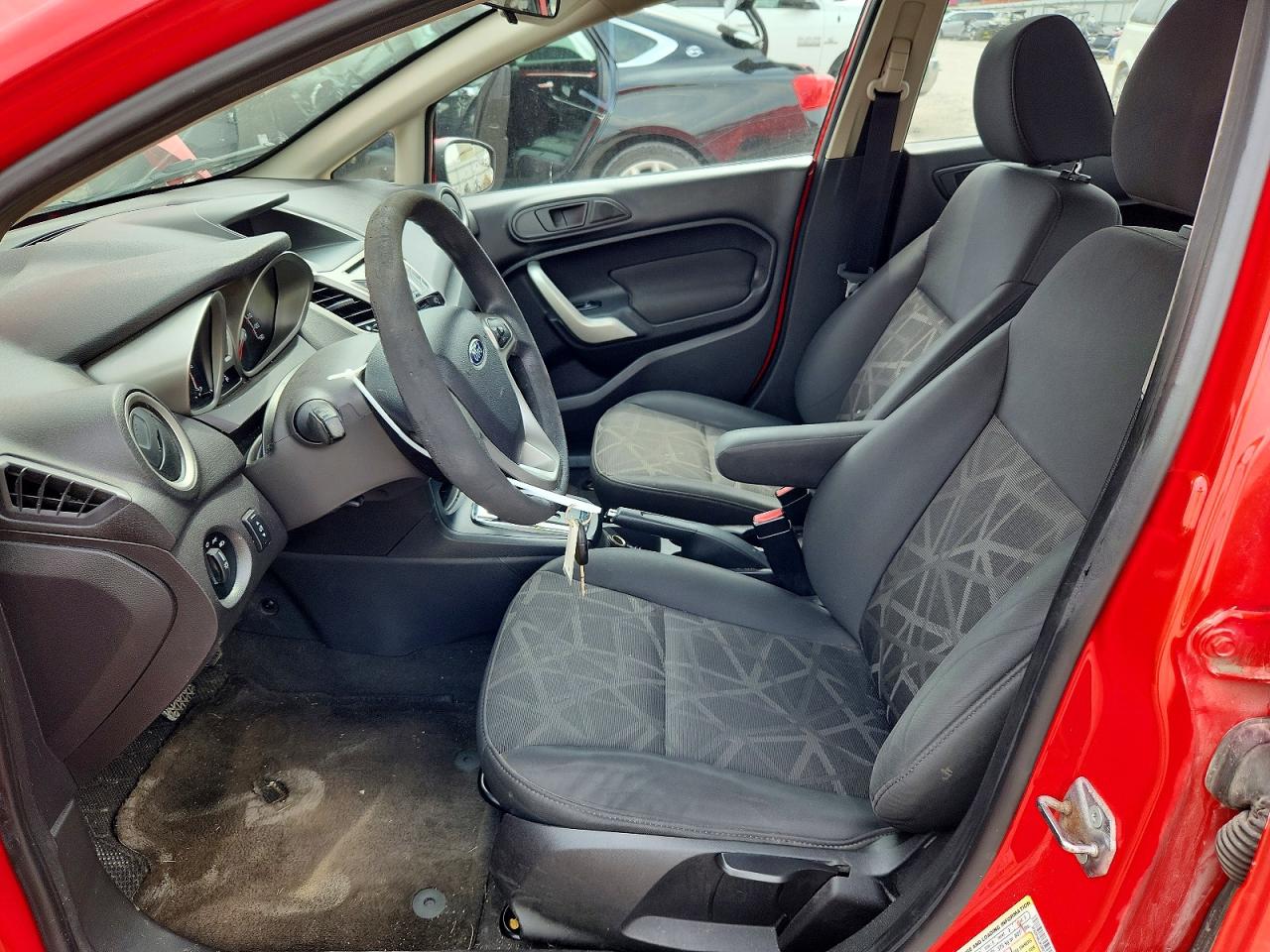 2012 Ford Fiesta Se Red vin: 3FADP4BJXCM218447