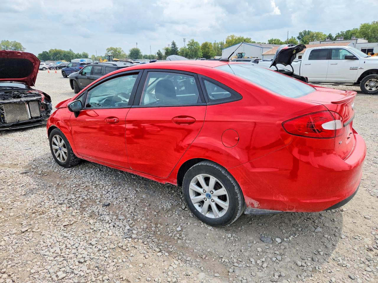 2012 Ford Fiesta Se Red vin: 3FADP4BJXCM218447