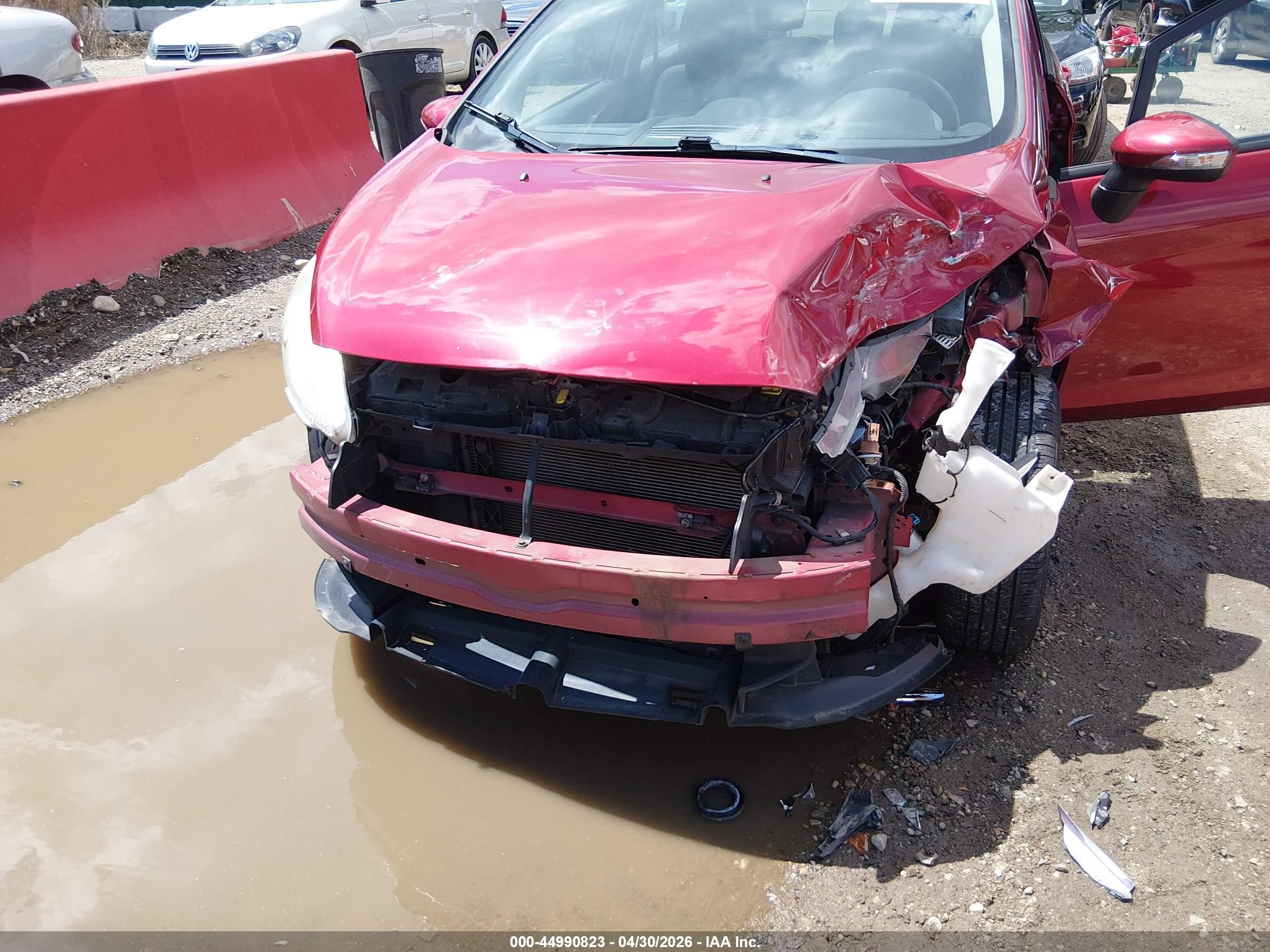 2013 Ford Fiesta Se Red vin: 3FADP4BJXDM118155