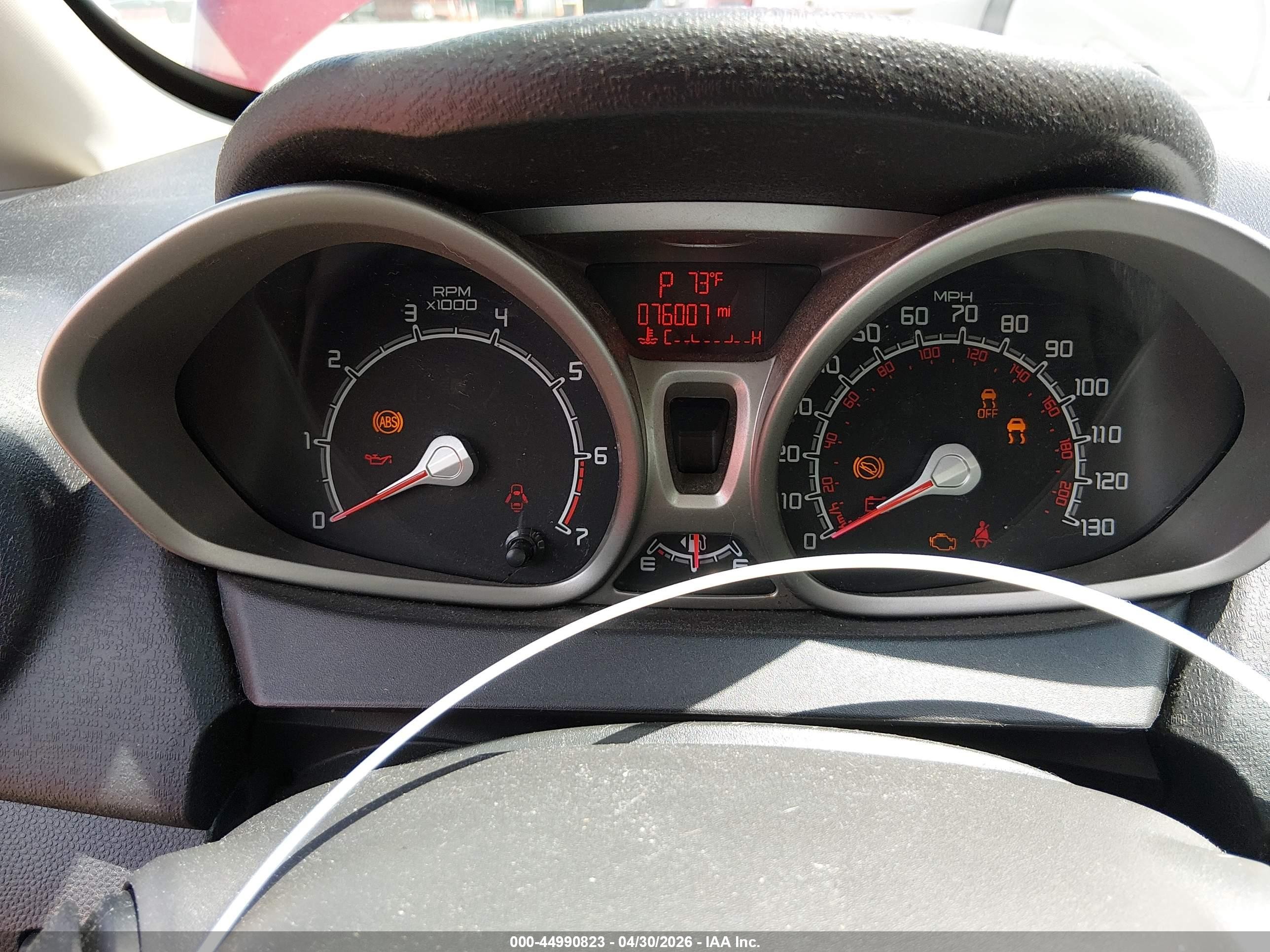 2013 Ford Fiesta Se Red vin: 3FADP4BJXDM118155