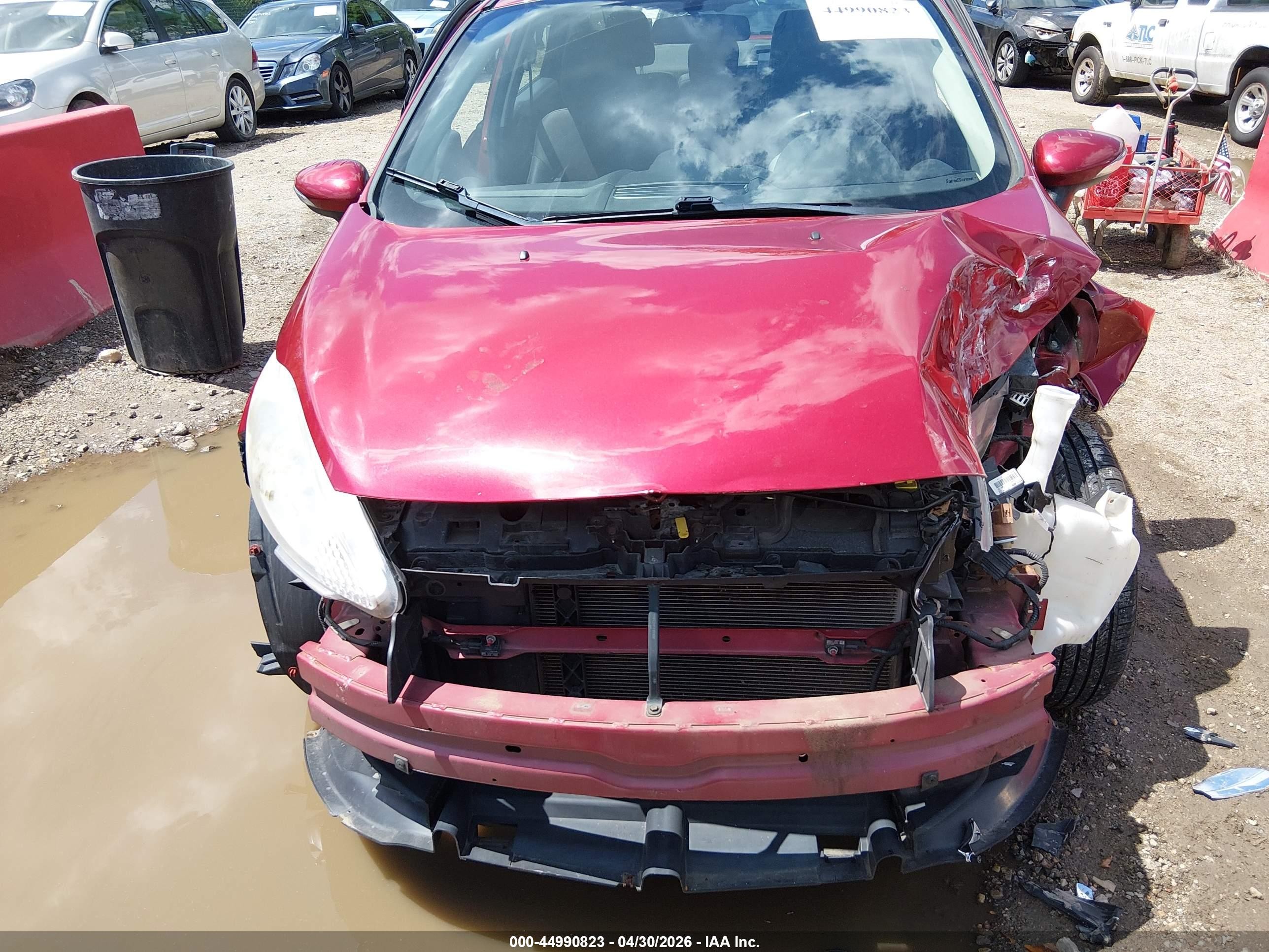 2013 Ford Fiesta Se Red vin: 3FADP4BJXDM118155
