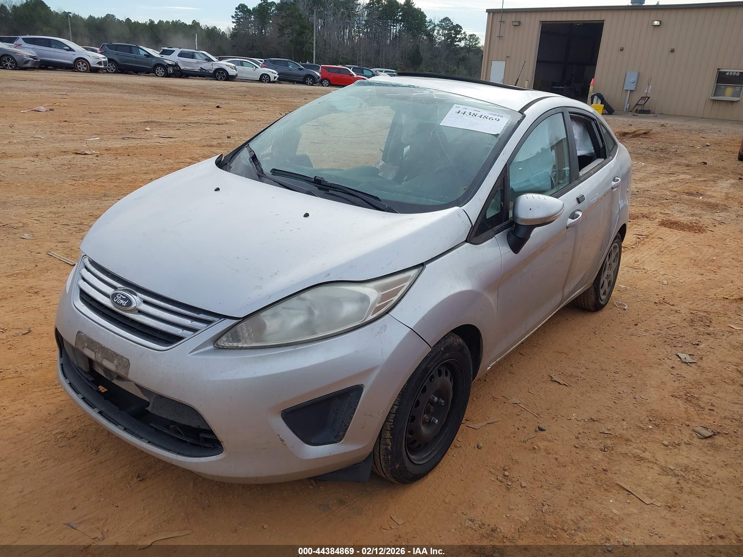 2013 Ford Fiesta Se Silver vin: 3FADP4BJXDM118396