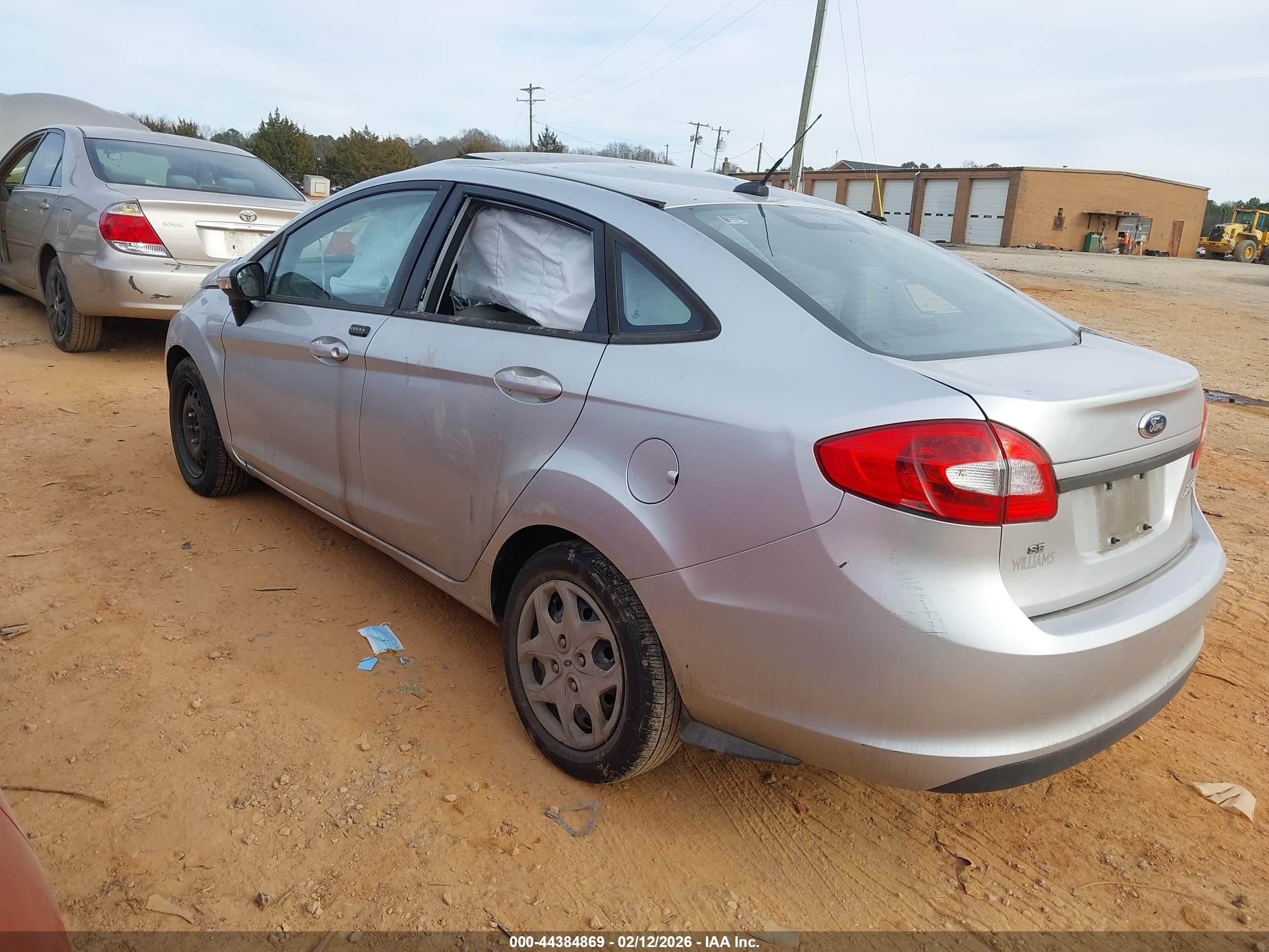 2013 Ford Fiesta Se Silver vin: 3FADP4BJXDM118396