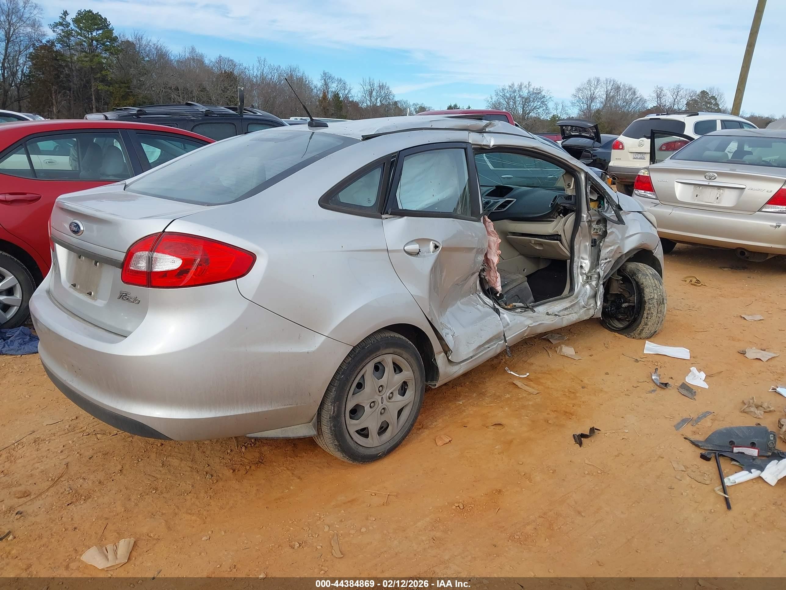 2013 Ford Fiesta Se Silver vin: 3FADP4BJXDM118396