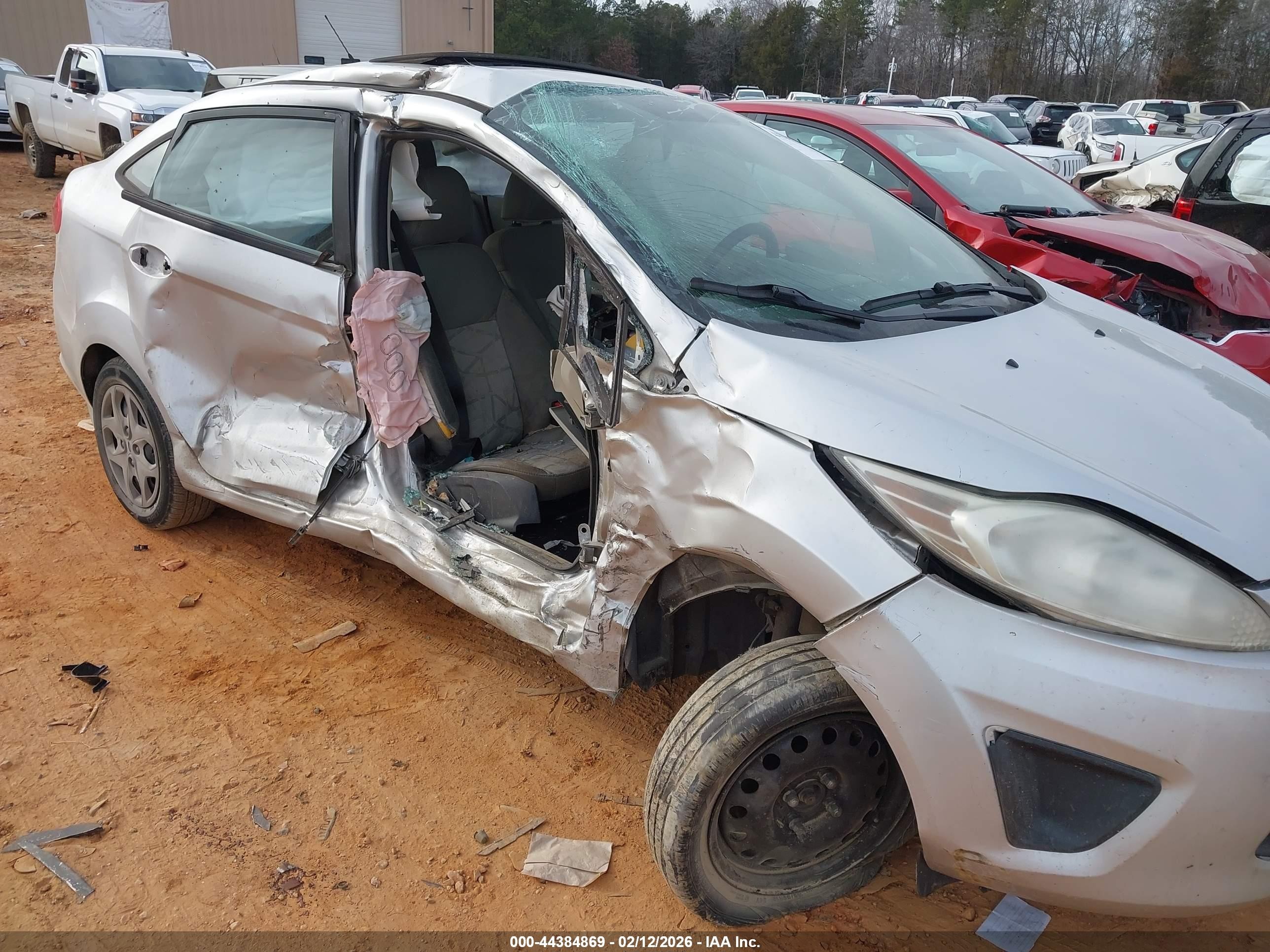 2013 Ford Fiesta Se Silver vin: 3FADP4BJXDM118396