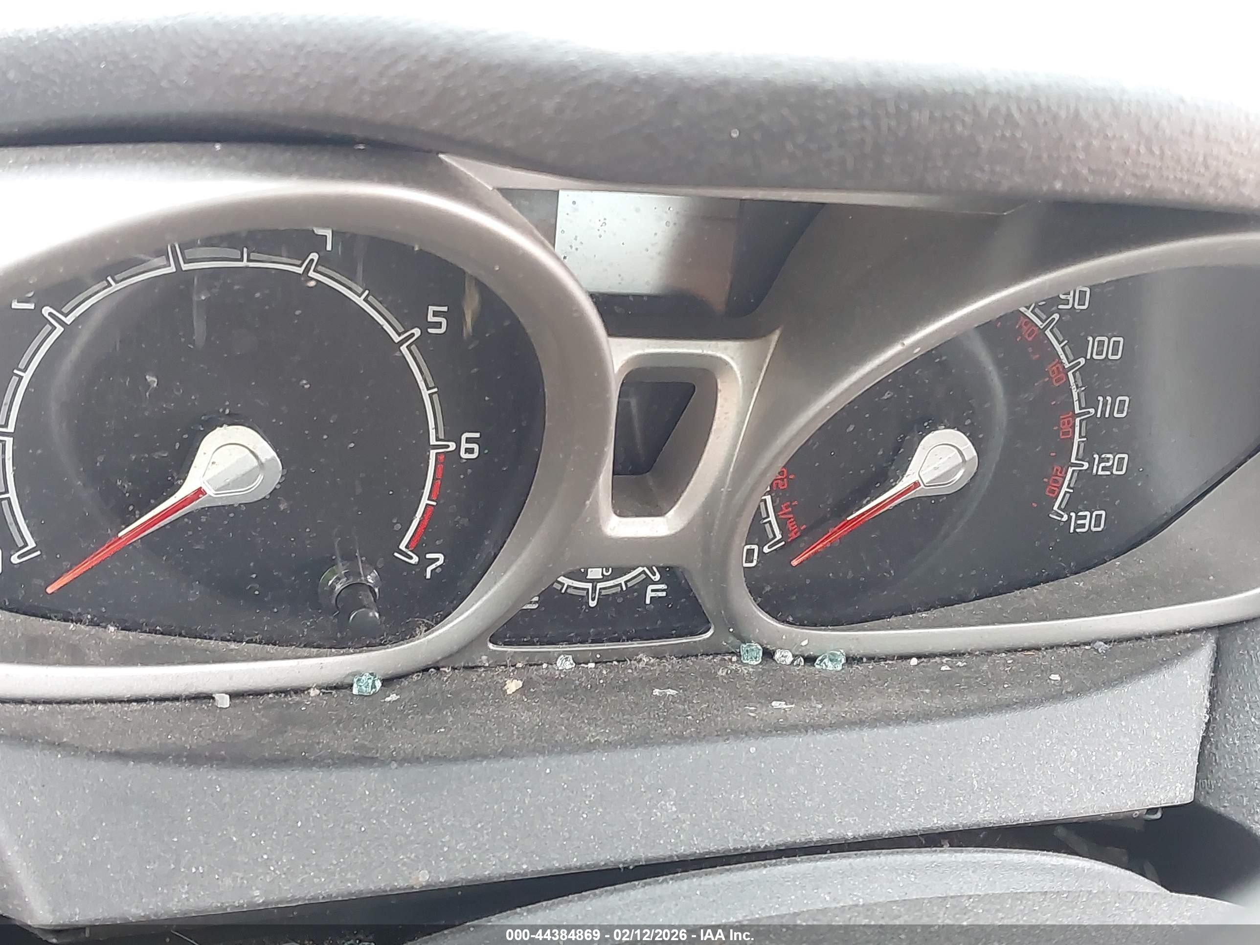 2013 Ford Fiesta Se Silver vin: 3FADP4BJXDM118396