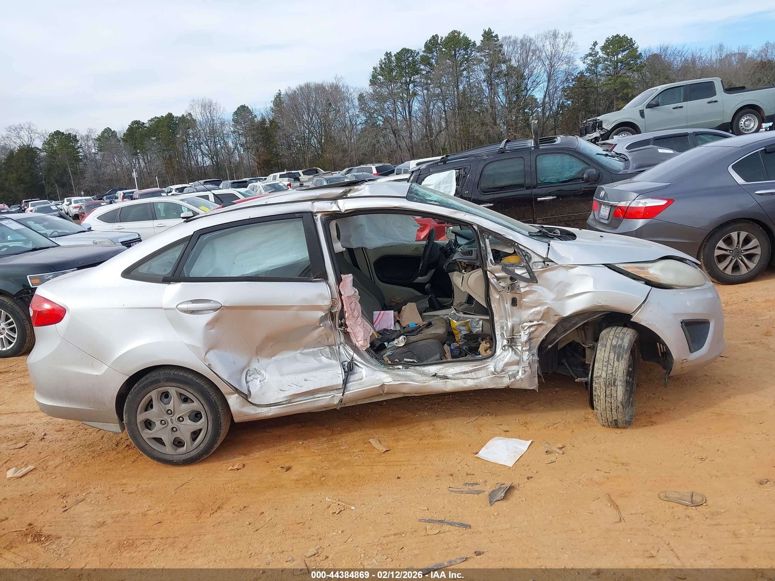 2013 Ford Fiesta Se Silver vin: 3FADP4BJXDM118396