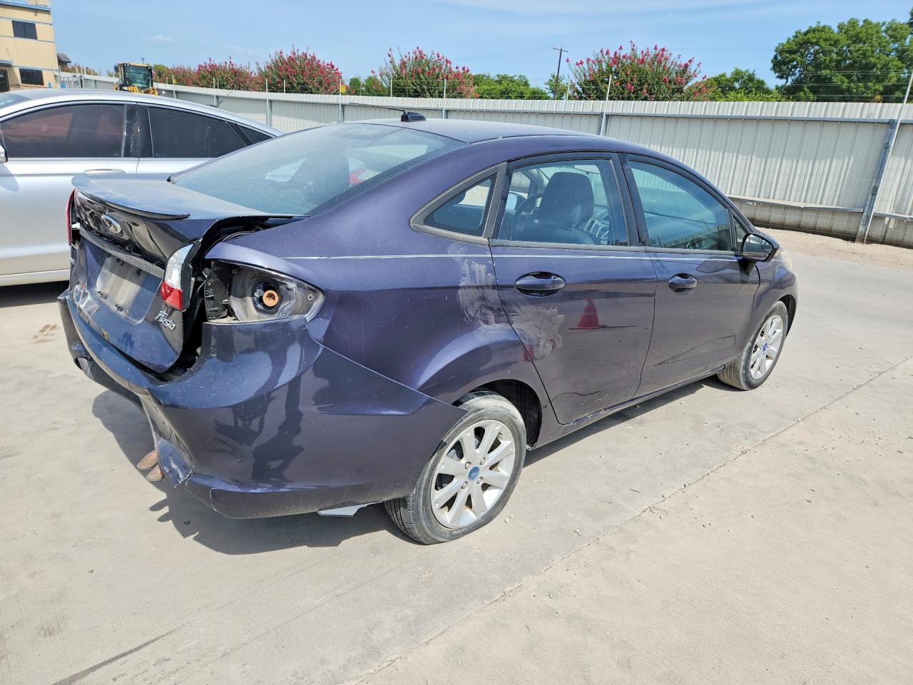 2013 Ford Fiesta Se Blue vin: 3FADP4BJXDM130726