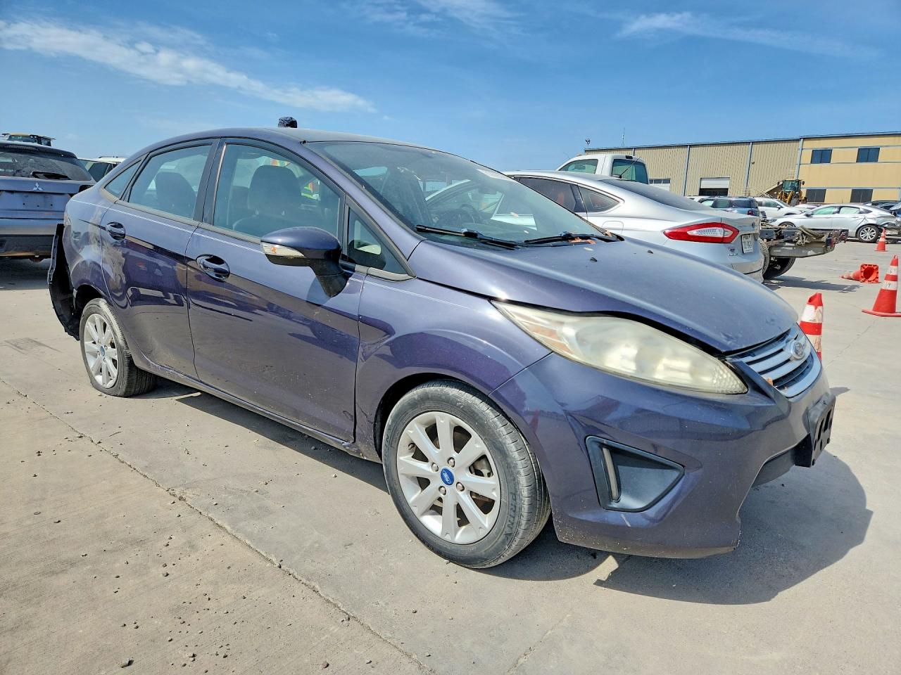 2013 Ford Fiesta Se Blue vin: 3FADP4BJXDM130726