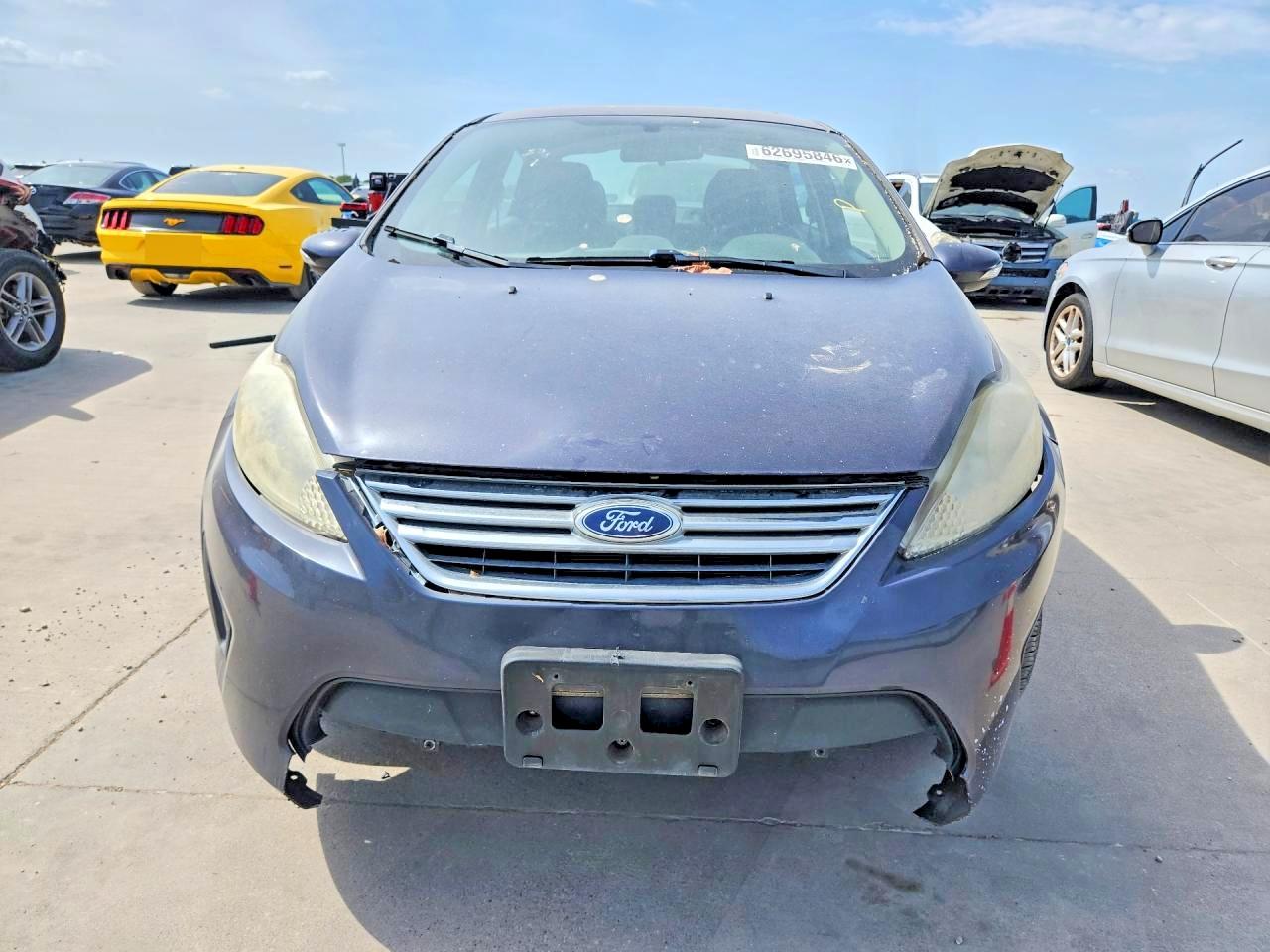2013 Ford Fiesta Se Blue vin: 3FADP4BJXDM130726