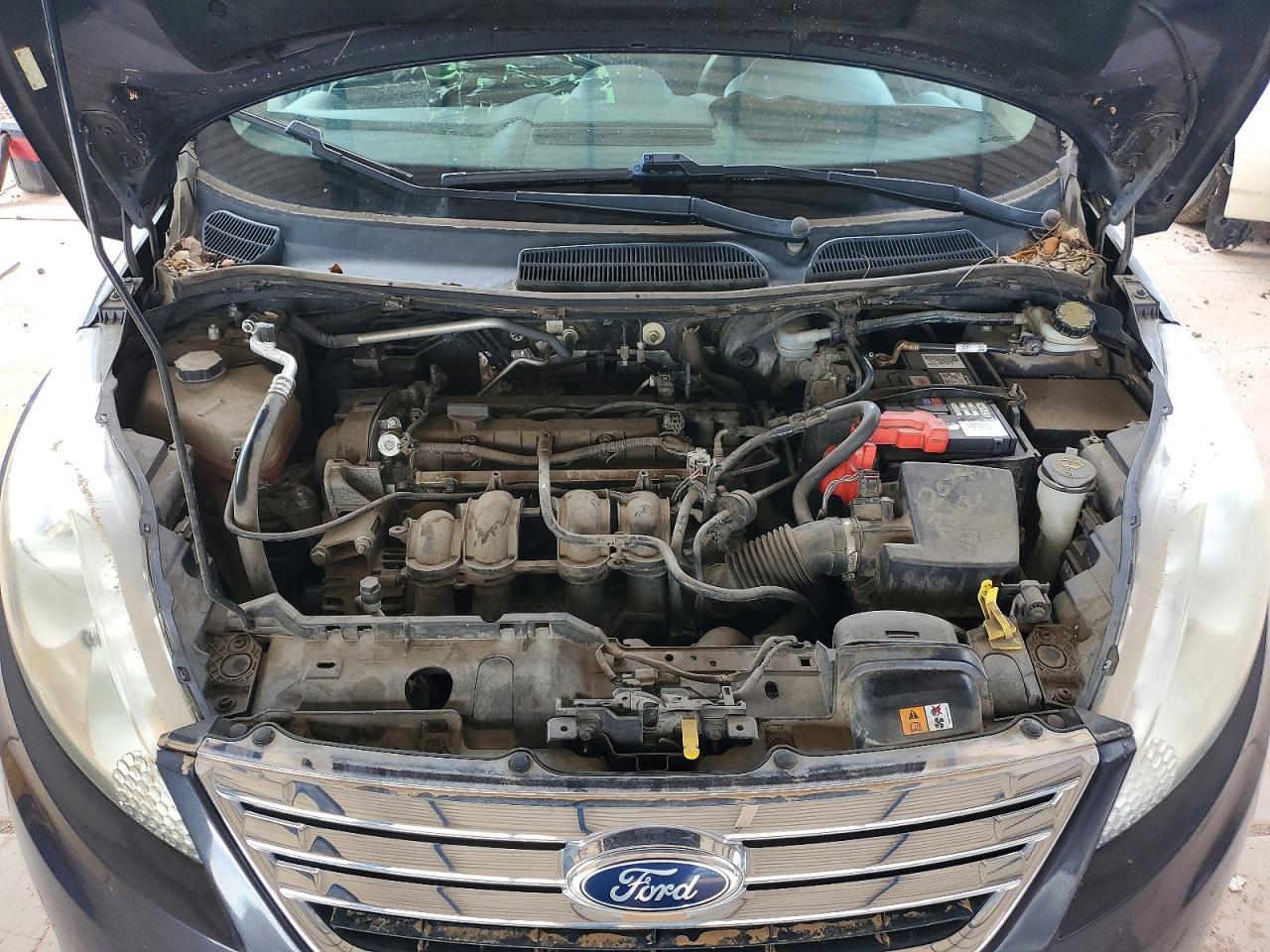 2013 Ford Fiesta Se Gray vin: 3FADP4BJXDM164875