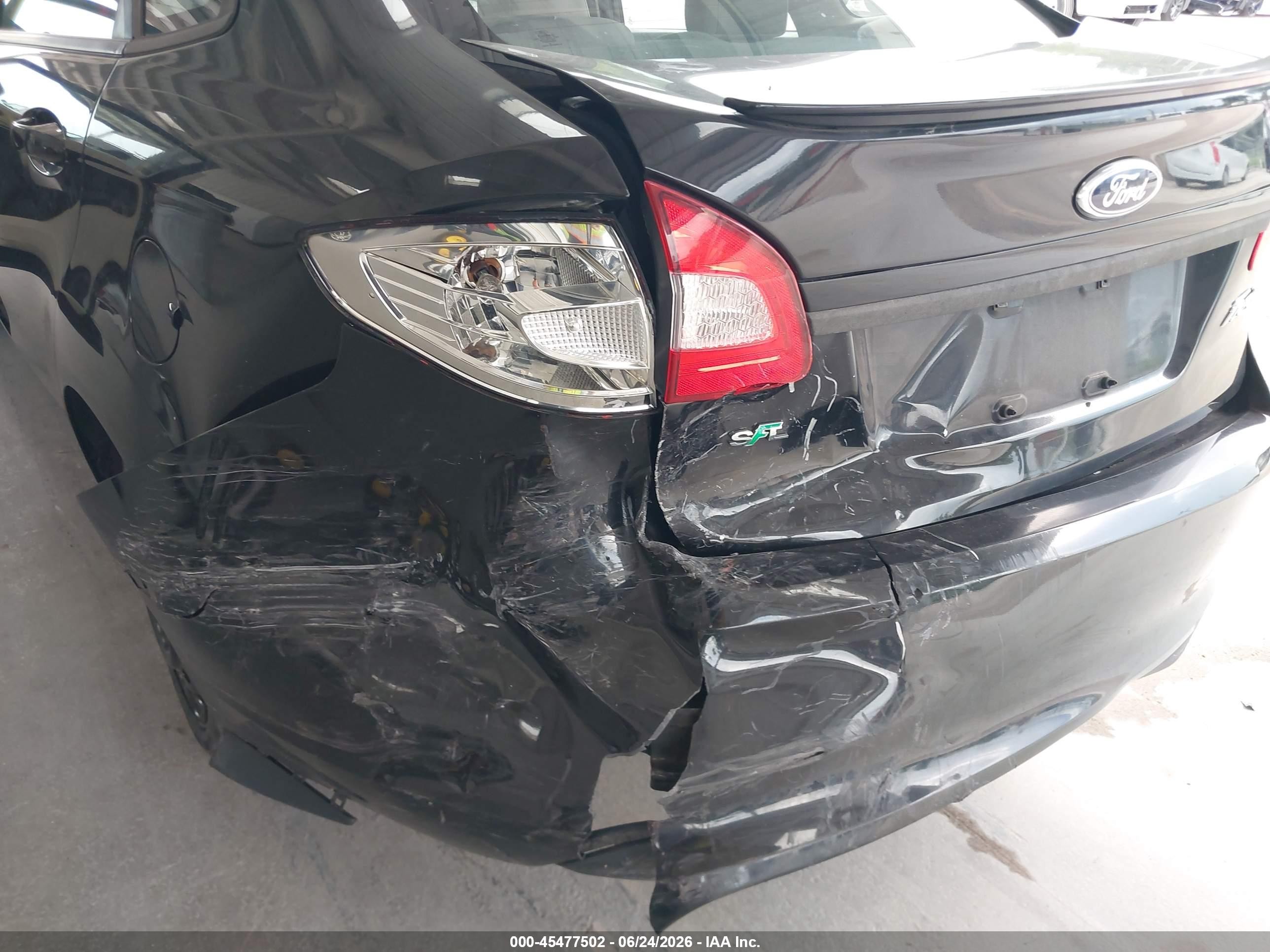 2013 Ford Fiesta Se Black vin: 3FADP4BJXDM170689
