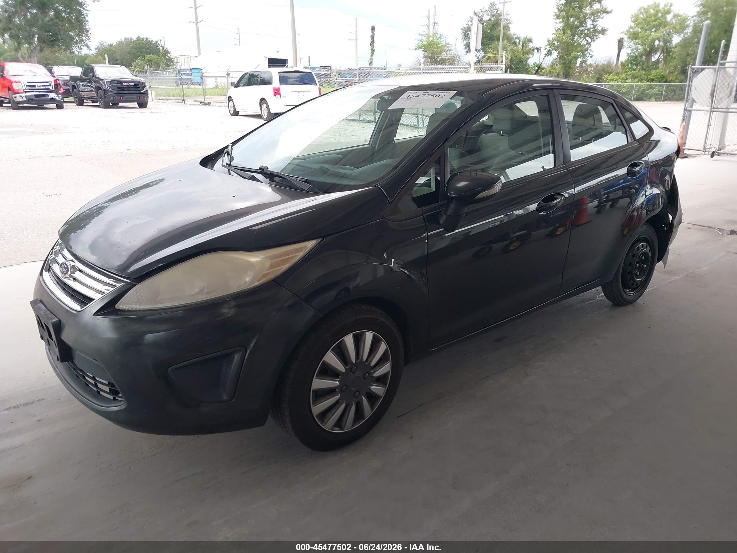 2013 Ford Fiesta Se Black vin: 3FADP4BJXDM170689