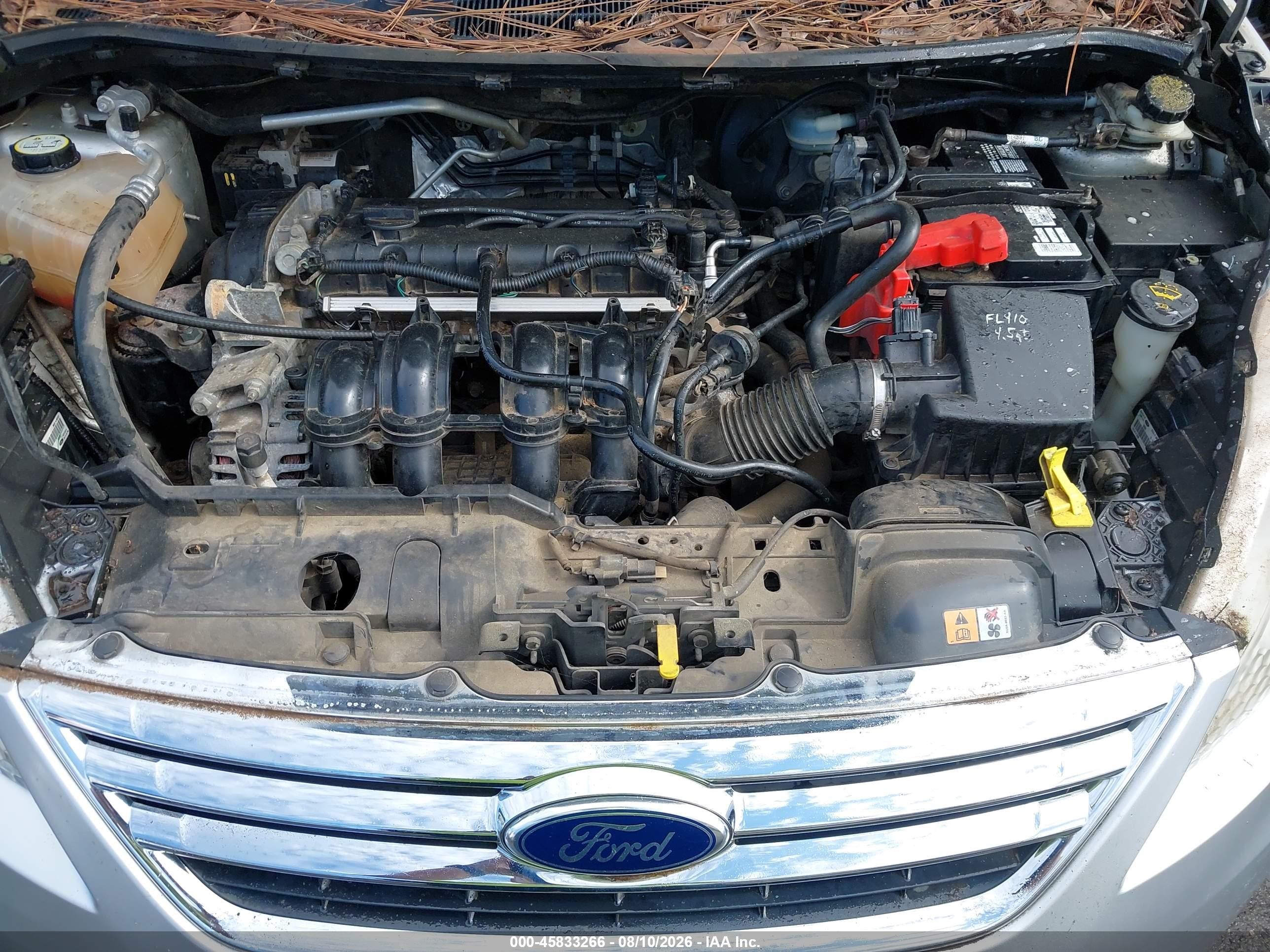 2013 Ford Fiesta Se Silver vin: 3FADP4BJXDM183460