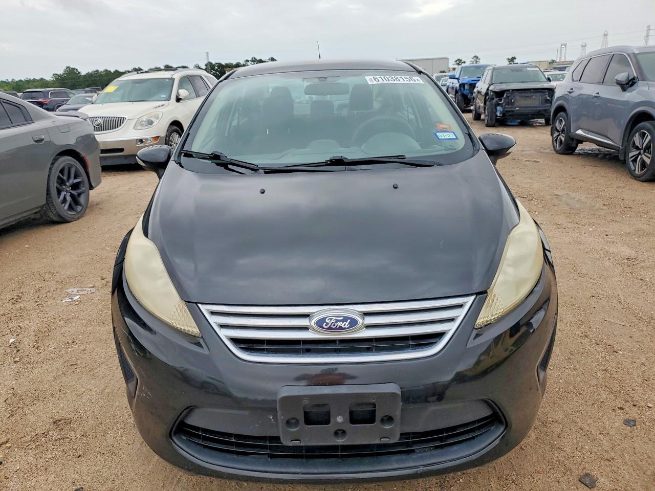 2013 Ford Fiesta Se Black vin: 3FADP4BJXDM213296