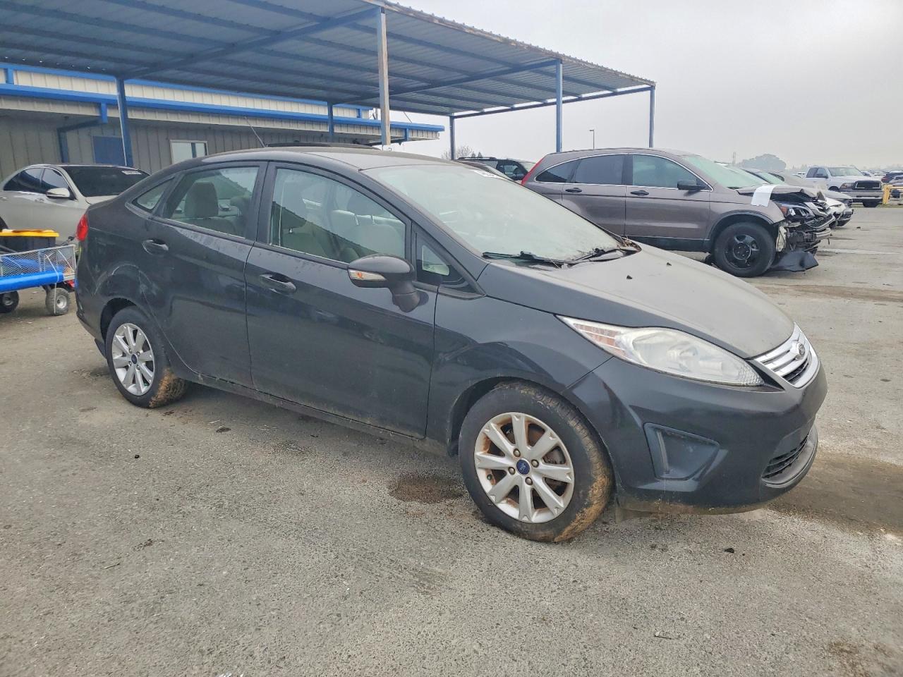 2013 Ford Fiesta Se Black vin: 3FADP4BJXDM223231