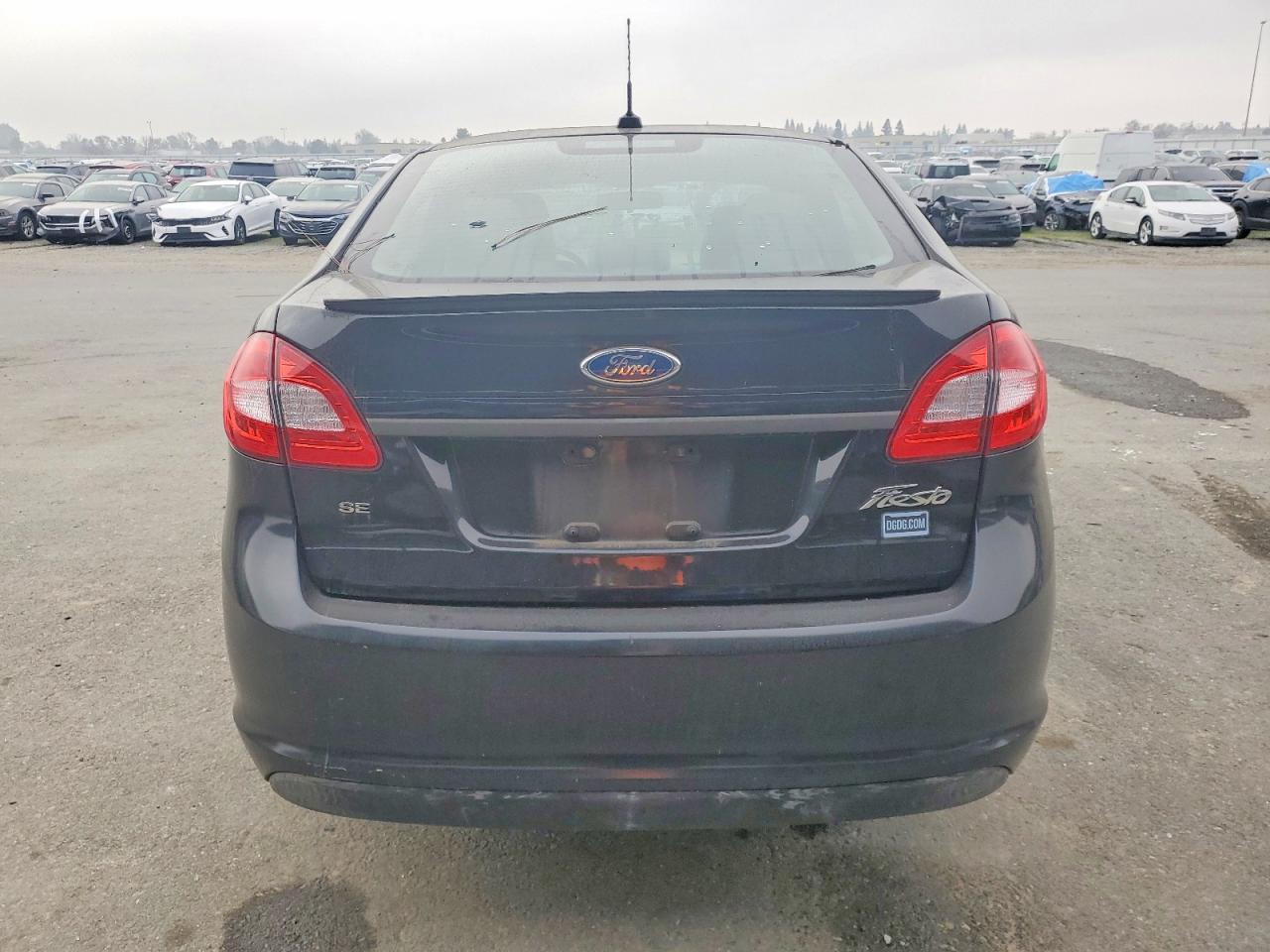 2013 Ford Fiesta Se Black vin: 3FADP4BJXDM223231