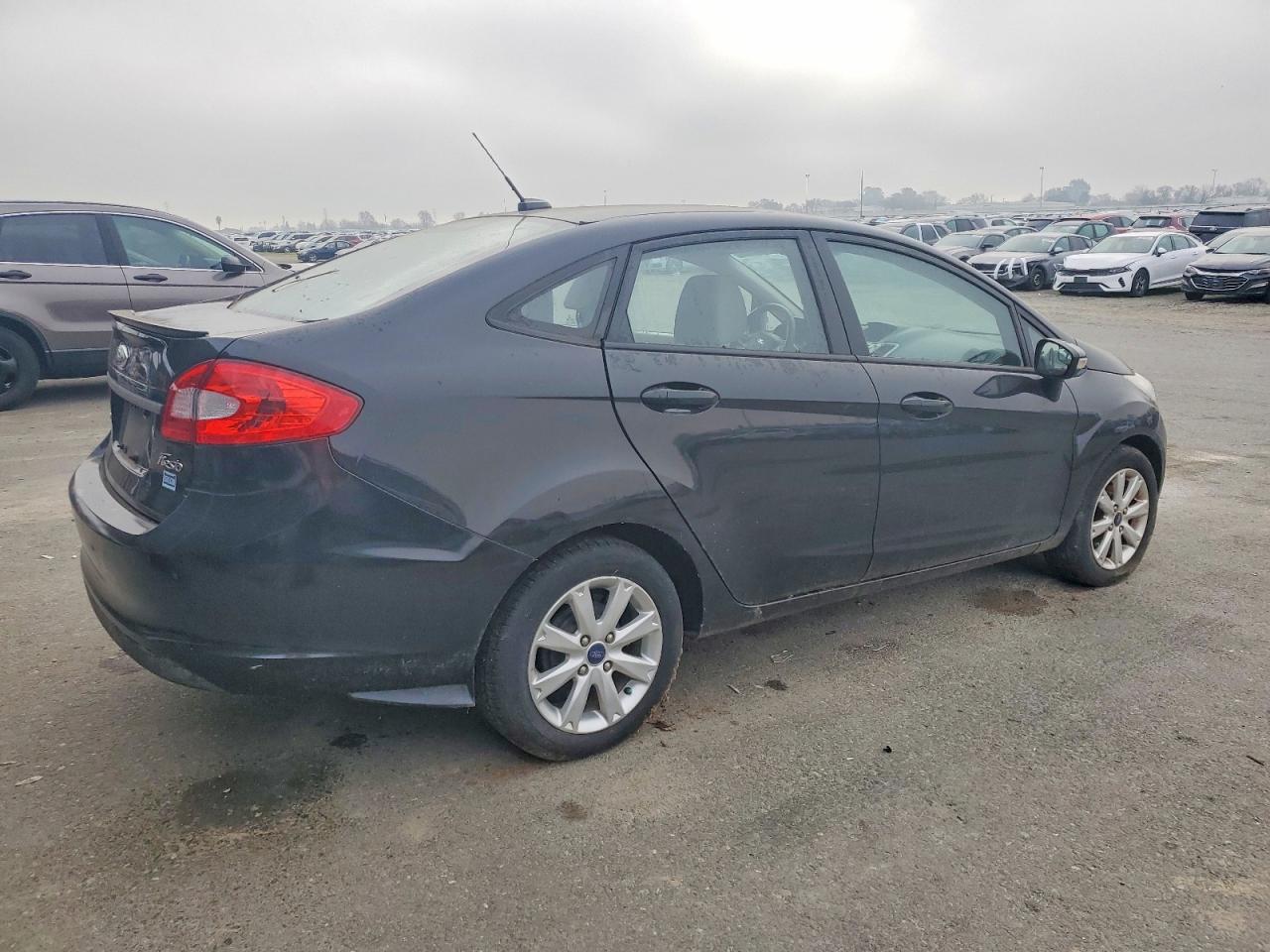2013 Ford Fiesta Se Black vin: 3FADP4BJXDM223231