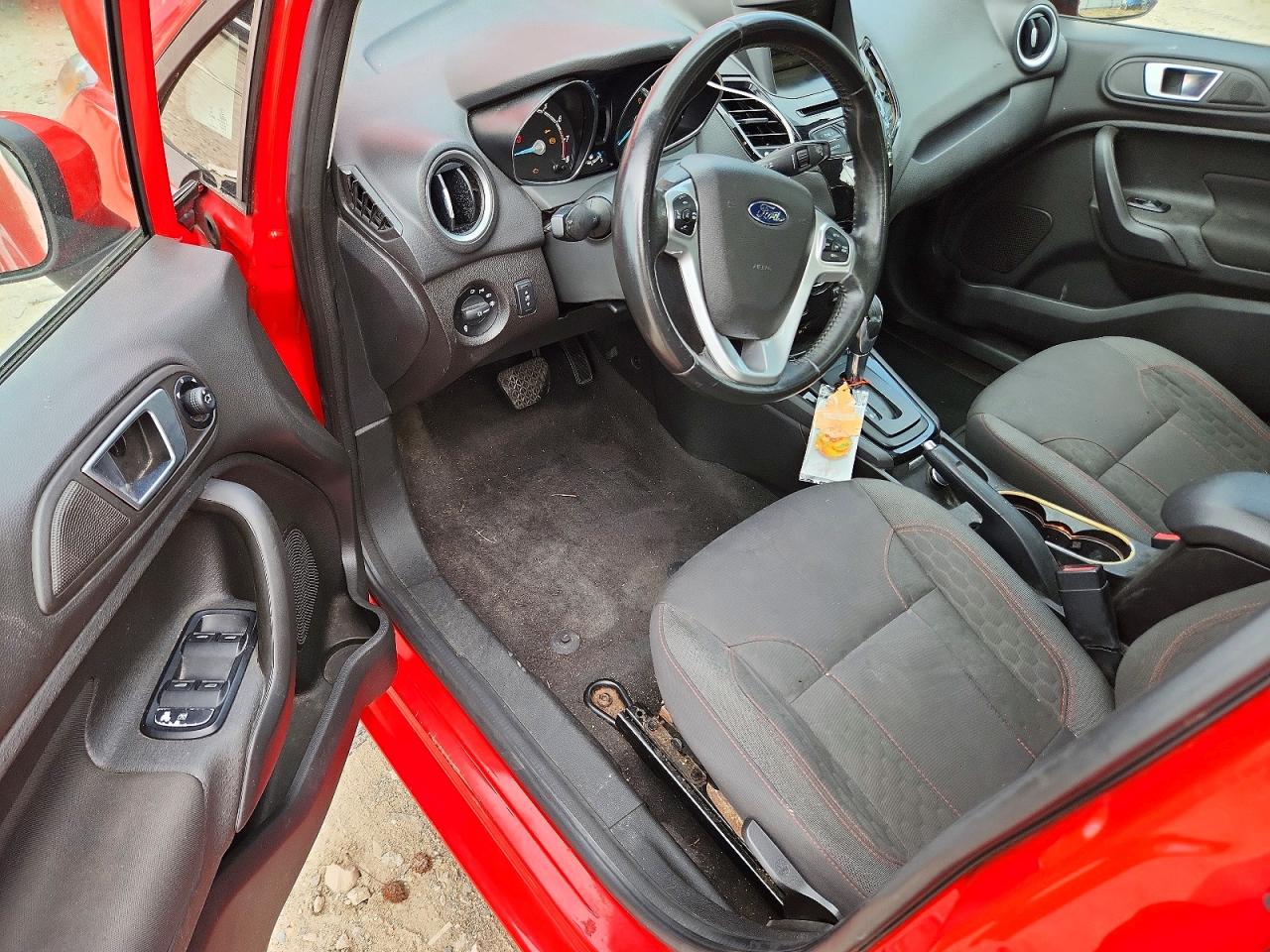 2014 Ford Fiesta Se Red vin: 3FADP4BJXEM117086