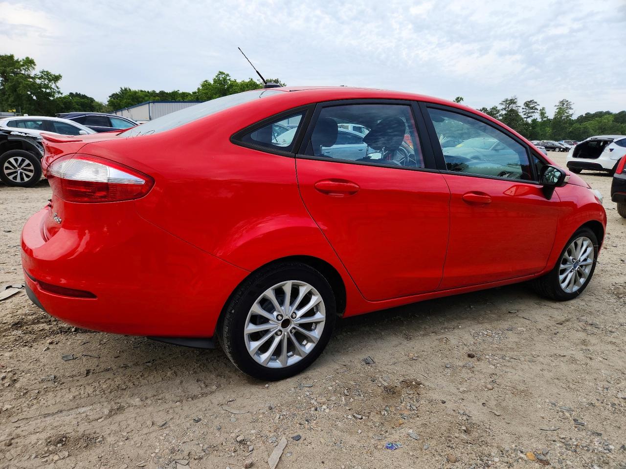 2014 Ford Fiesta Se Red vin: 3FADP4BJXEM117086