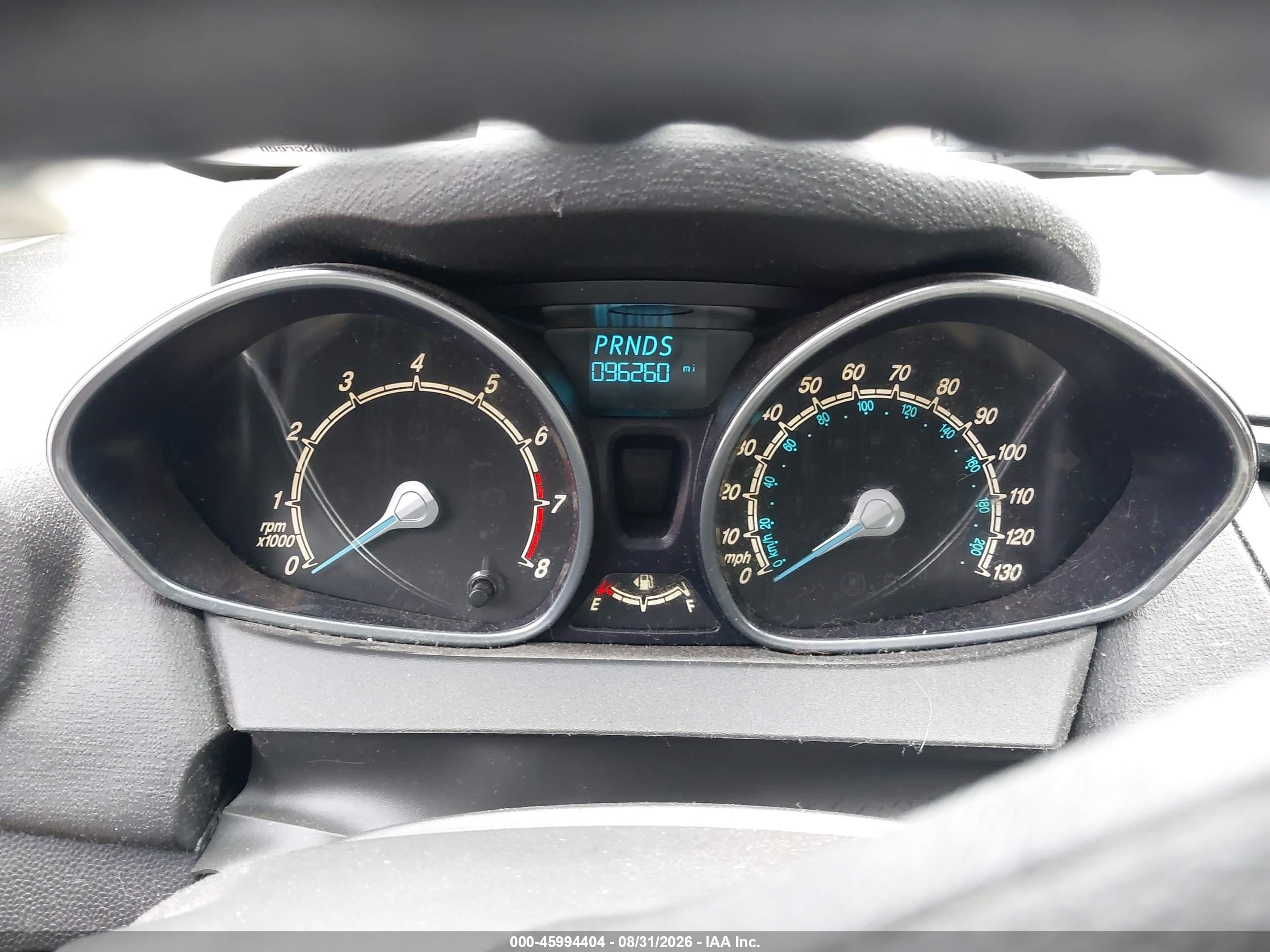 2014 Ford Fiesta Se Blue vin: 3FADP4BJXEM130825